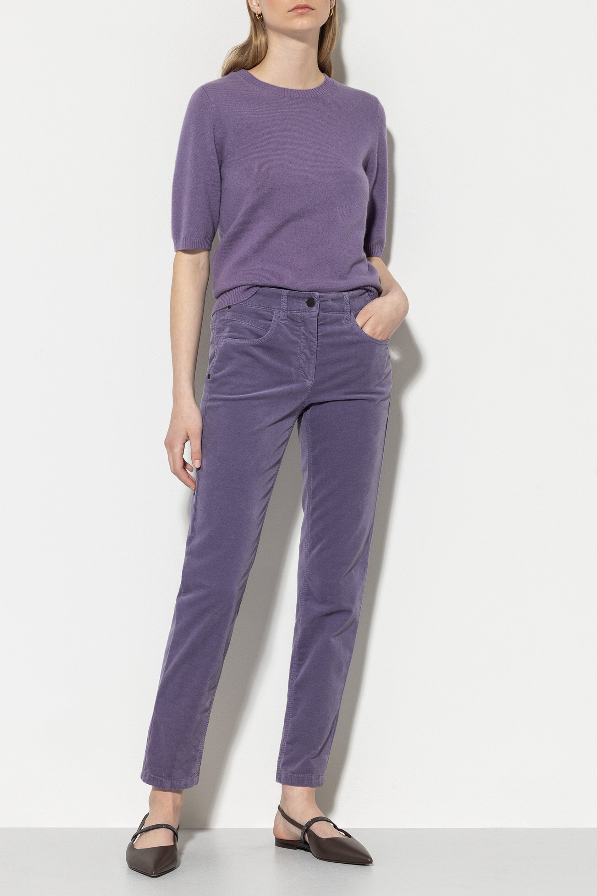 High-Stretch-Velvet-Pants