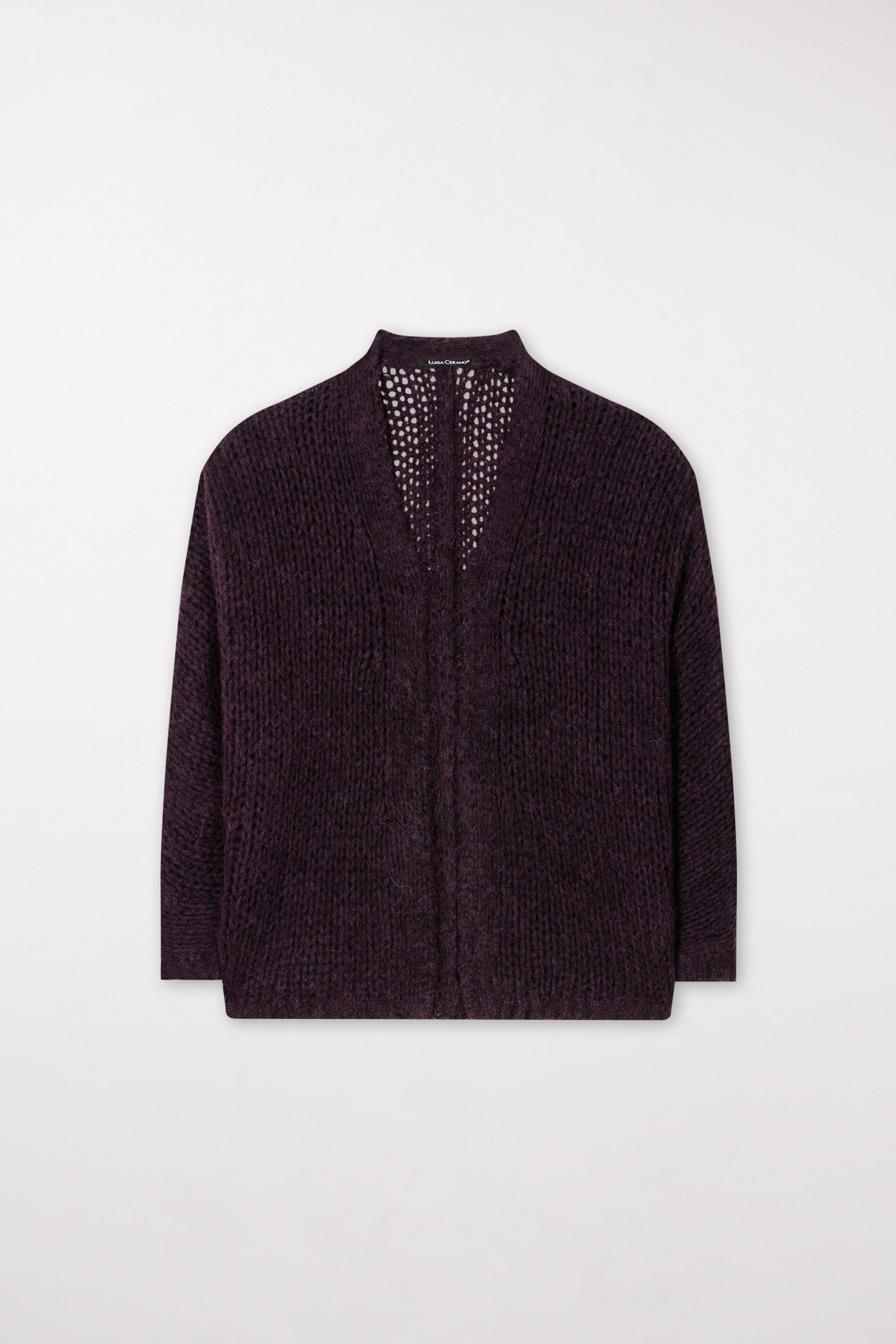 Cardigan aus Alpaka-Mix