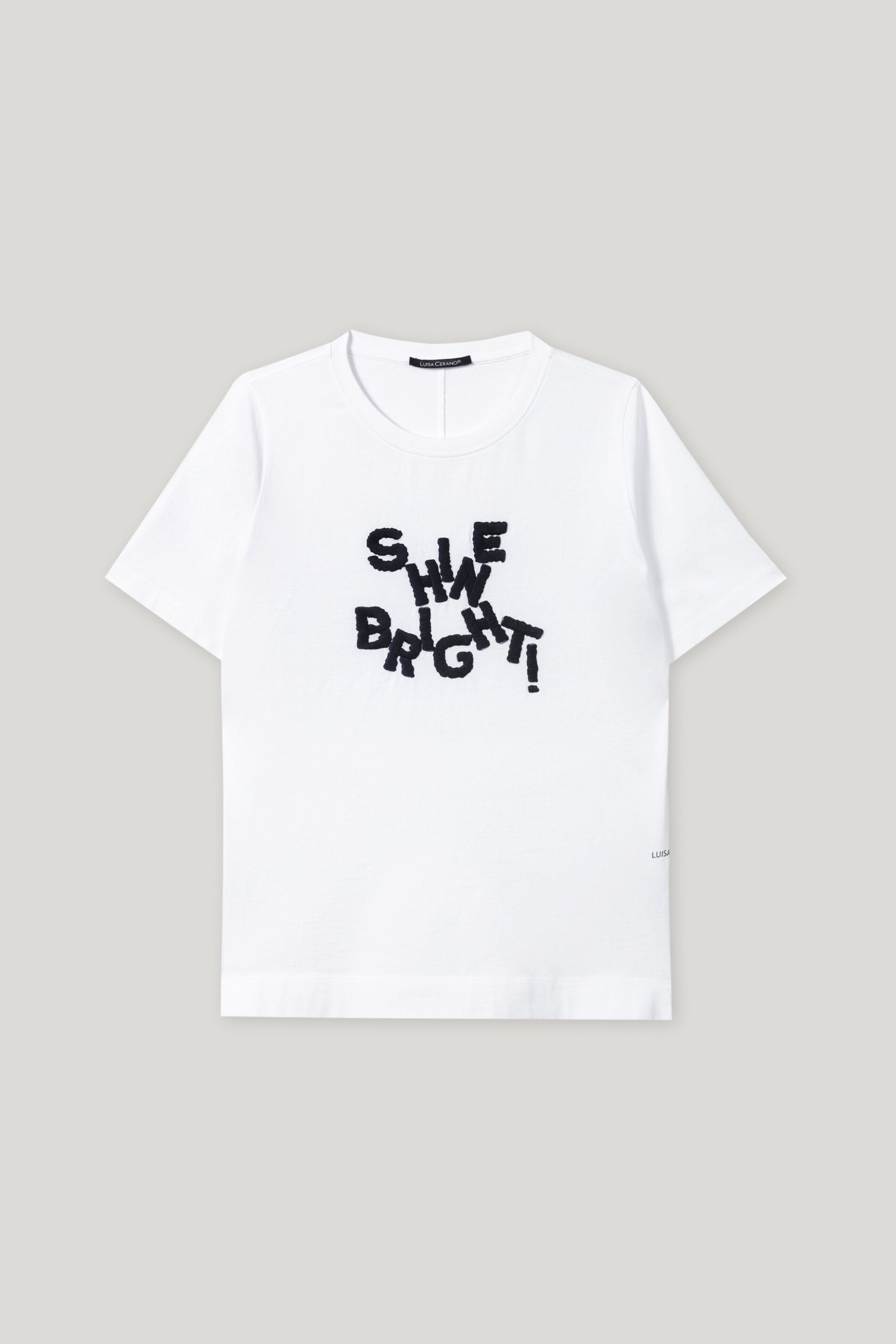 T-Shirt mit Stickerei