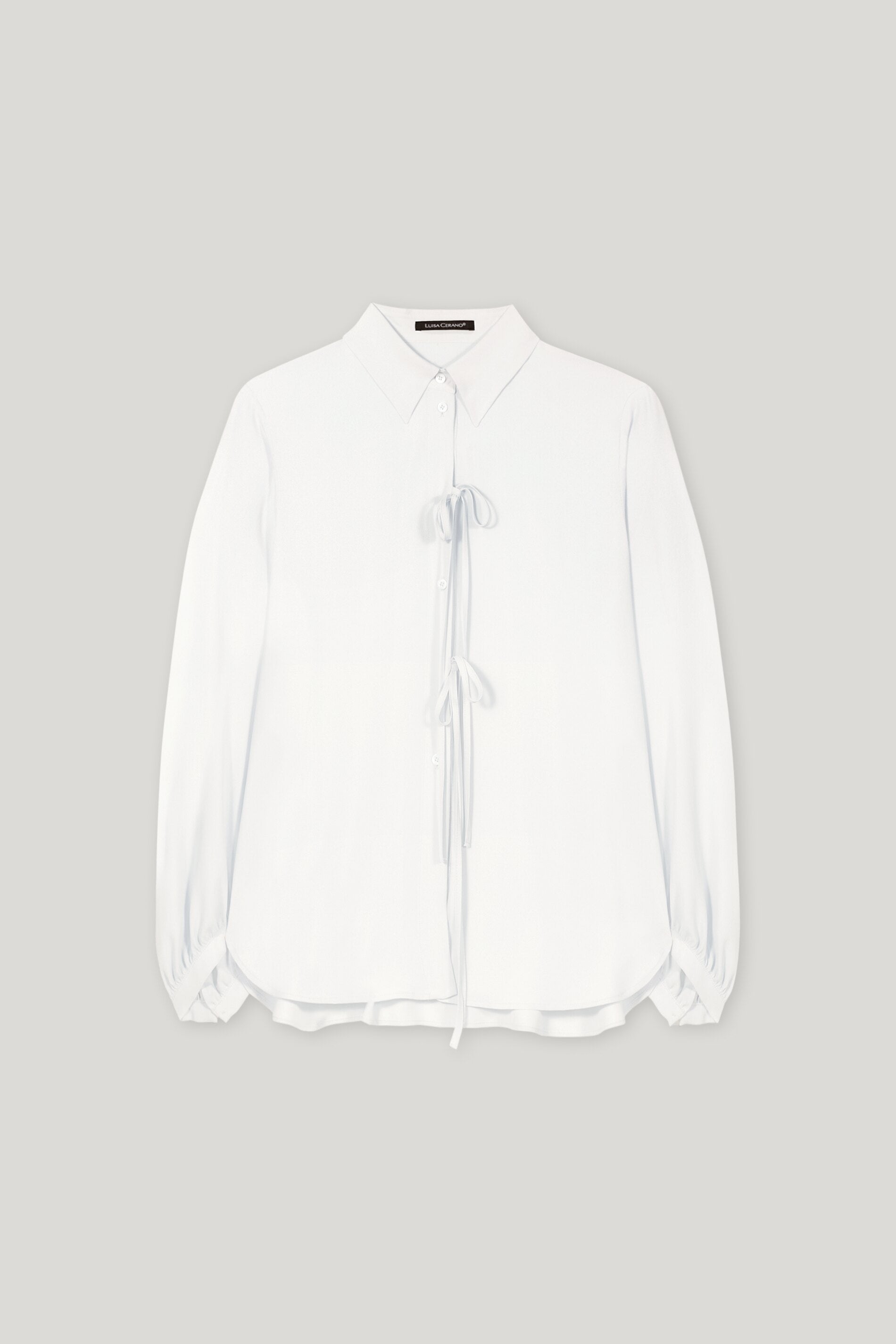 Bluse aus Seiden-Mix