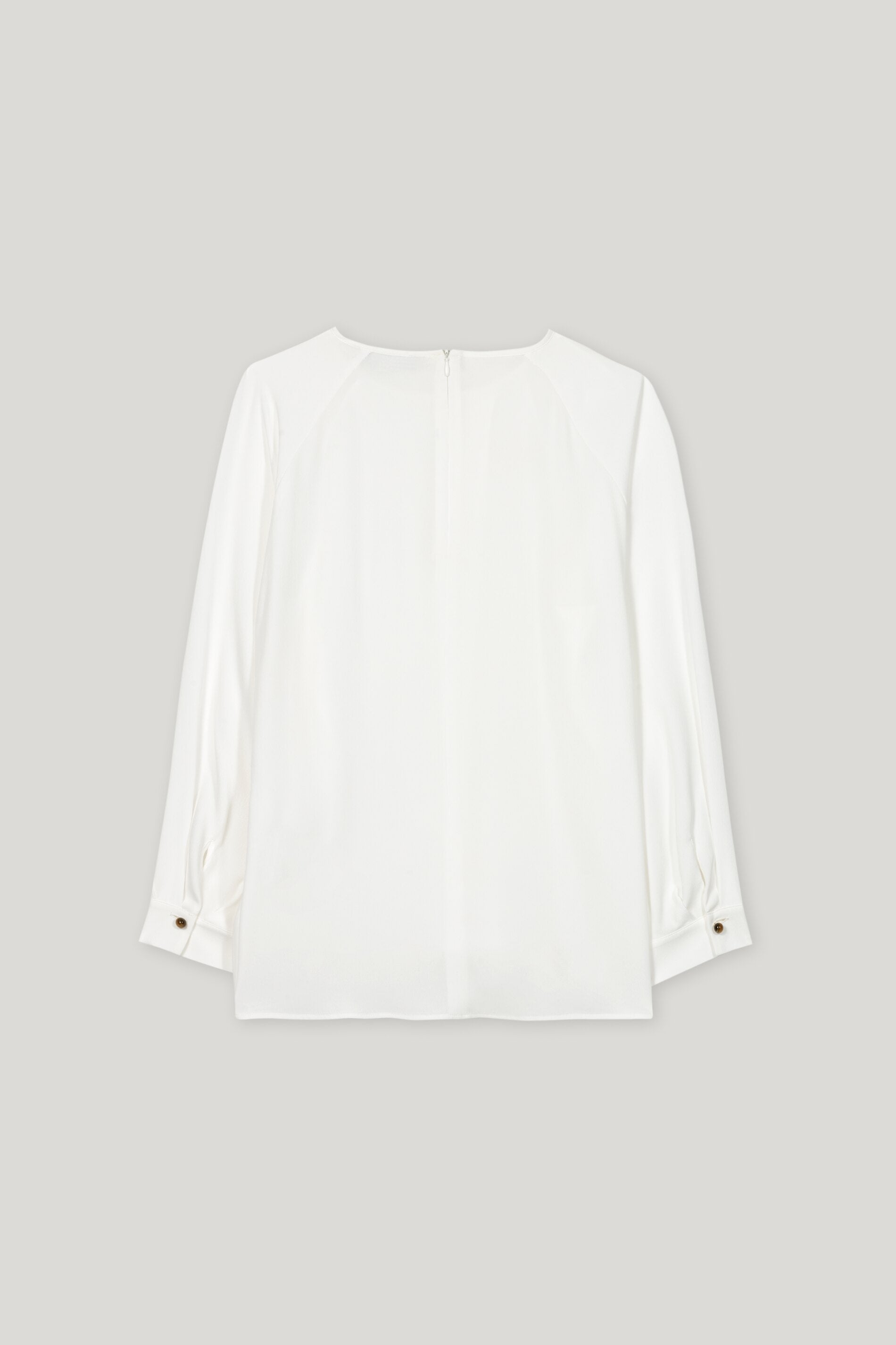 Blusenshirt aus Seiden-Mix