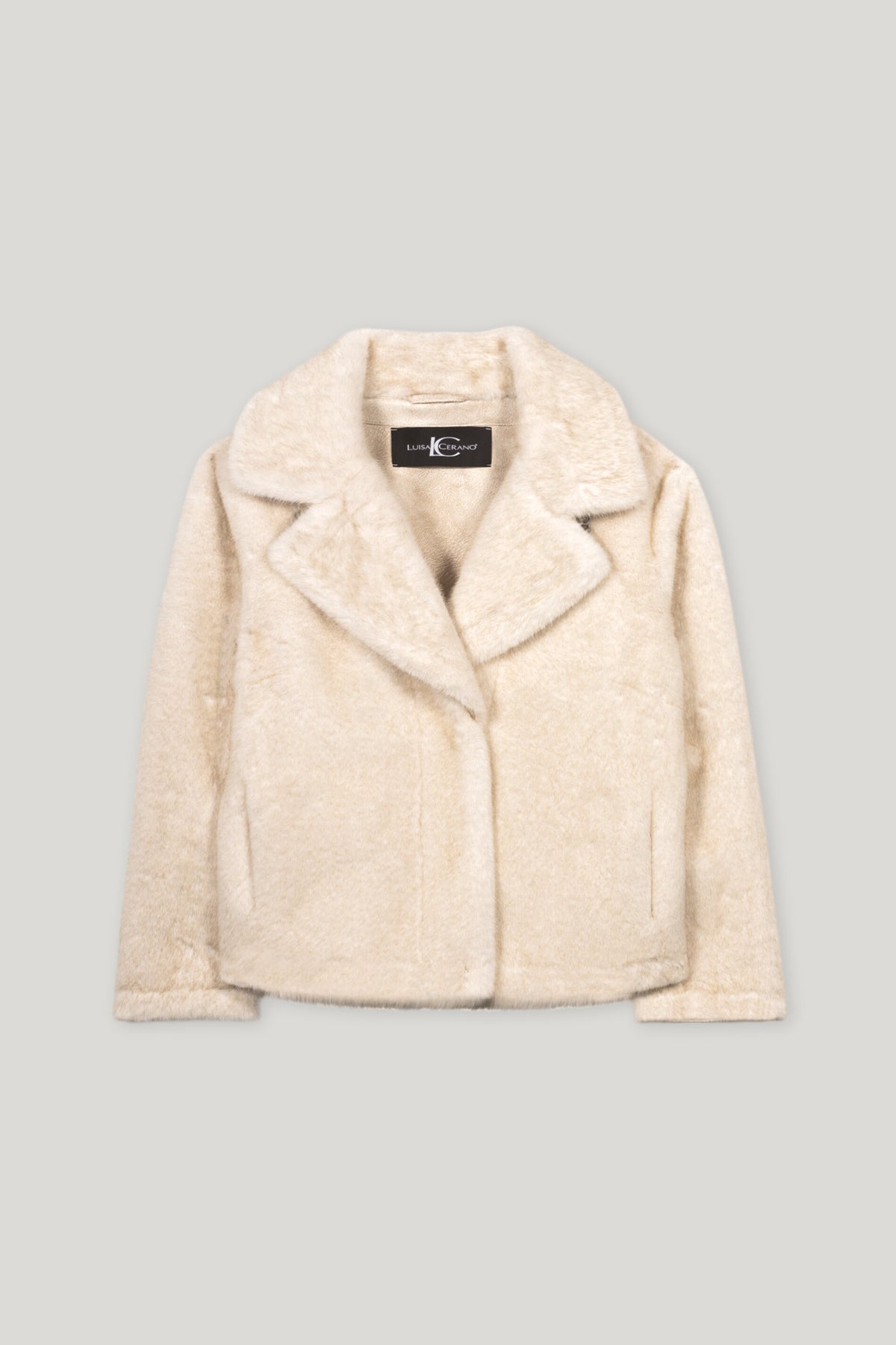 Jacke in Fell-Optik