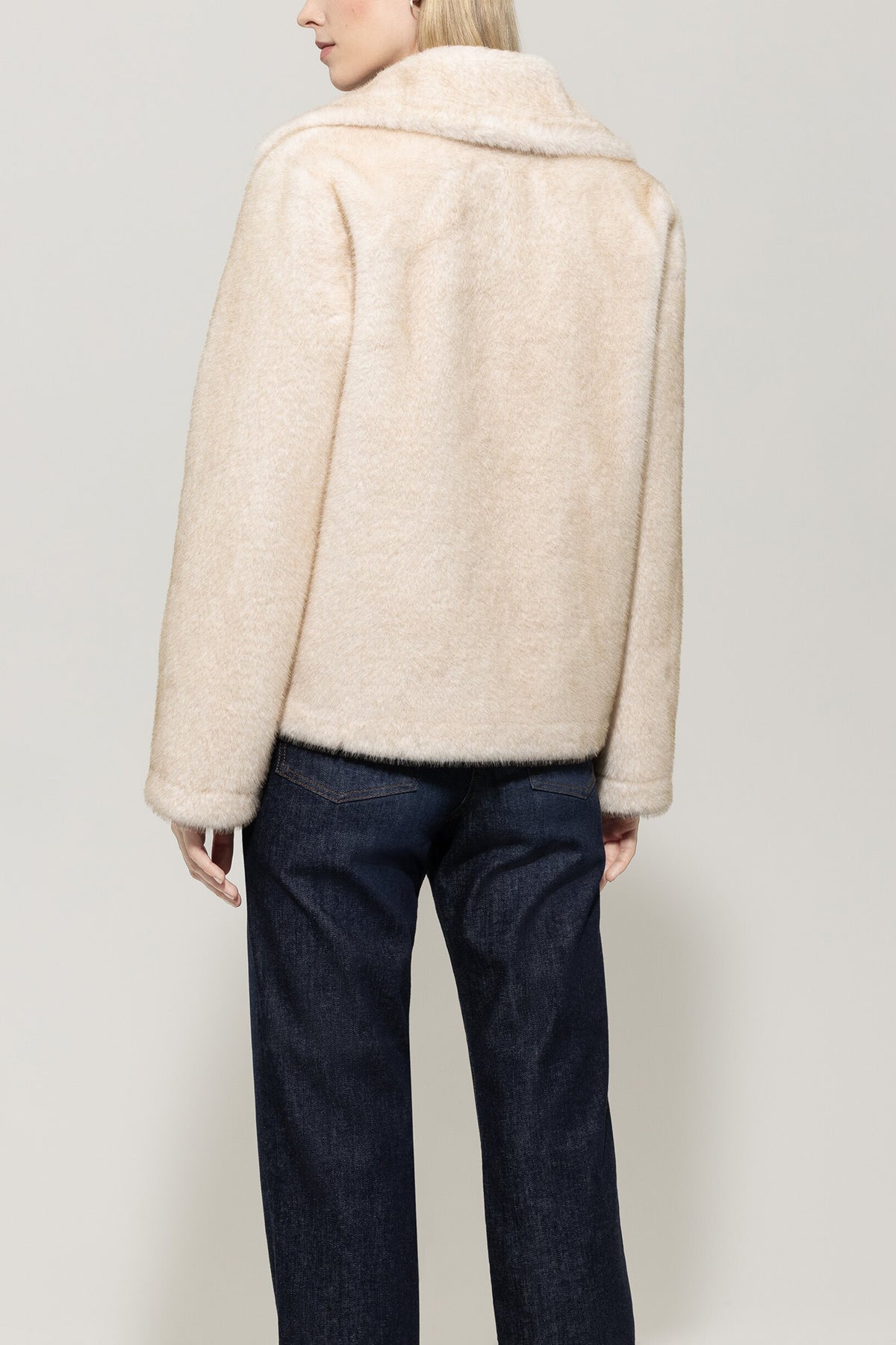 Jacke in Fell-Optik