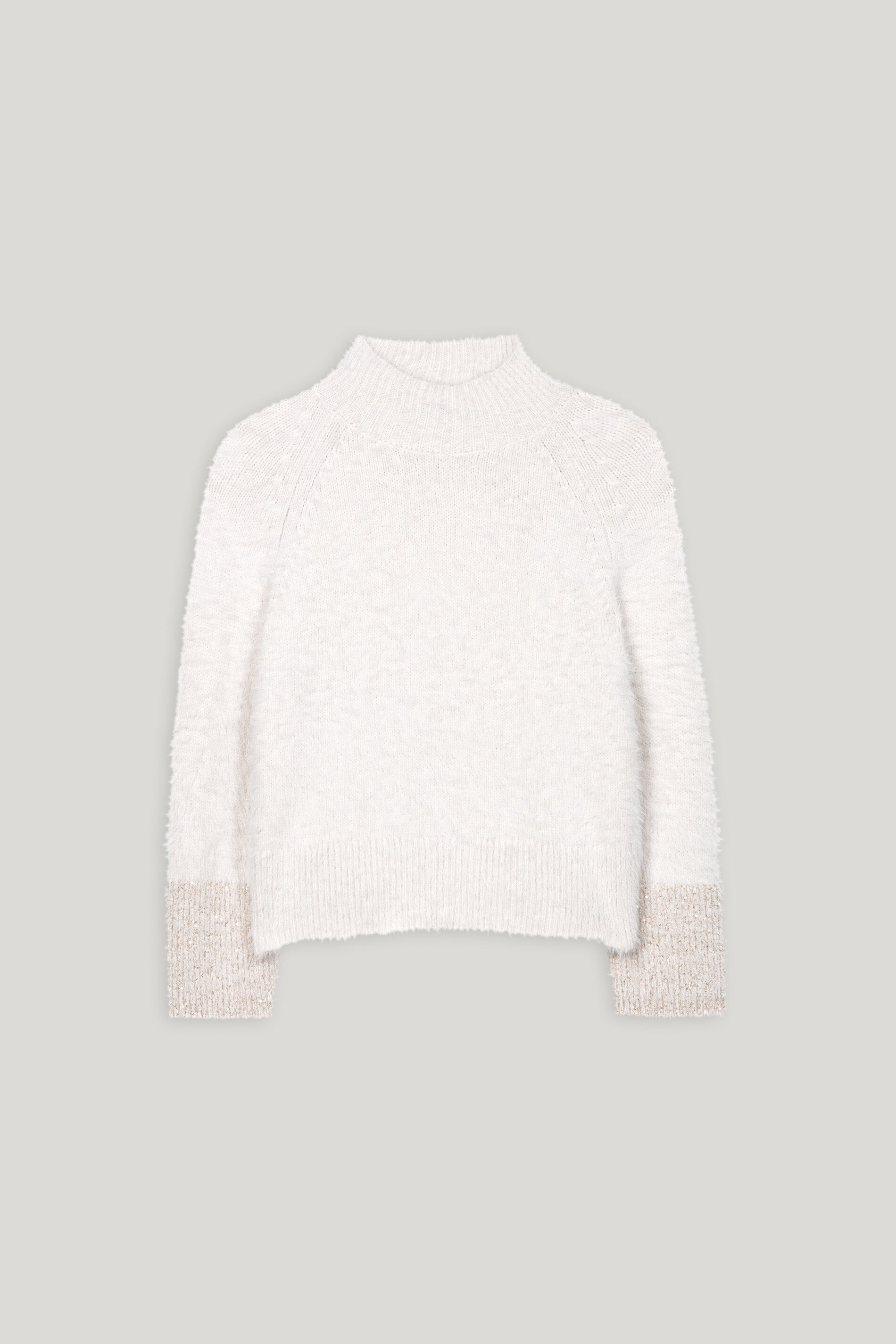 Pullover in Fell-Optik
