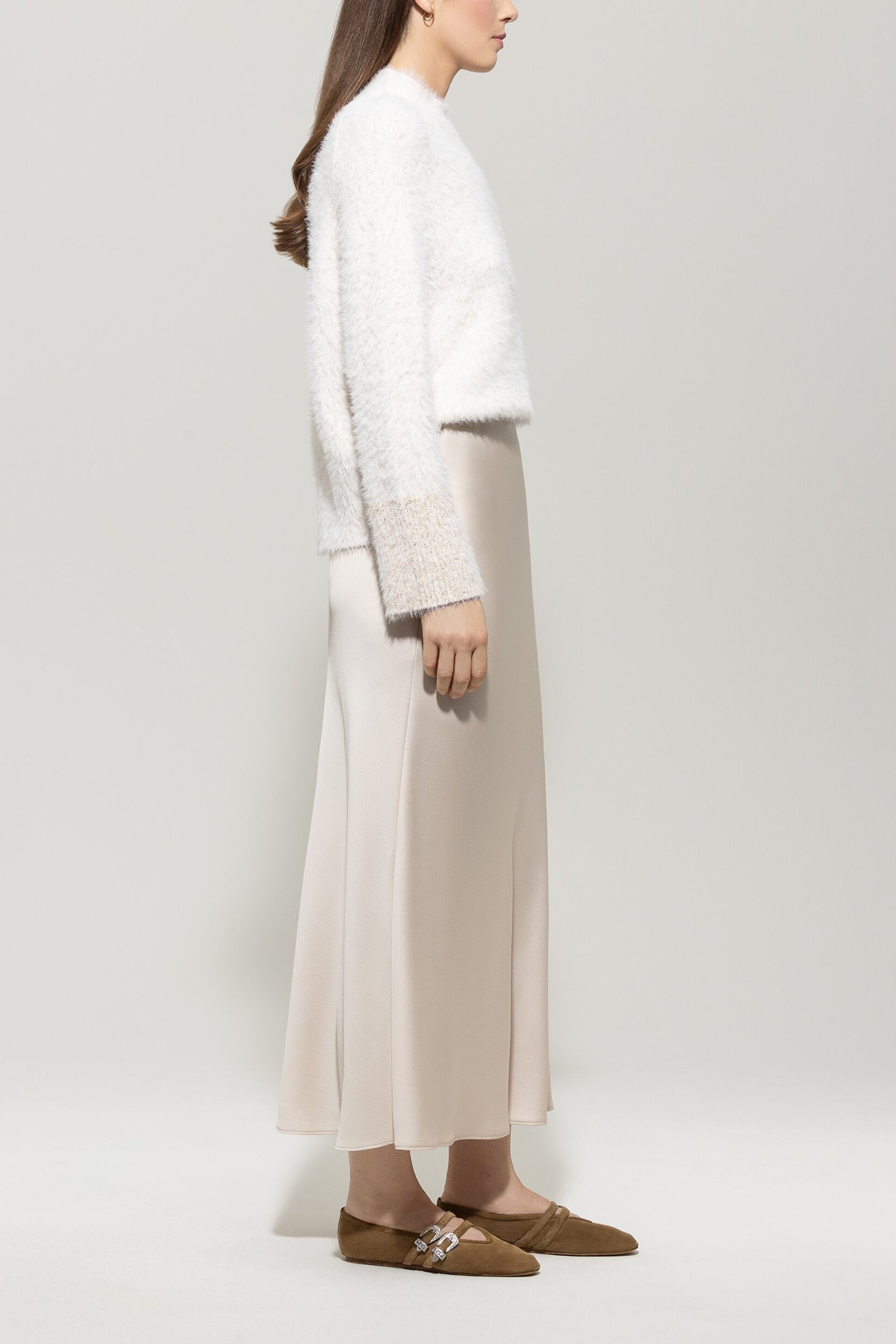 Pullover in Fell-Optik