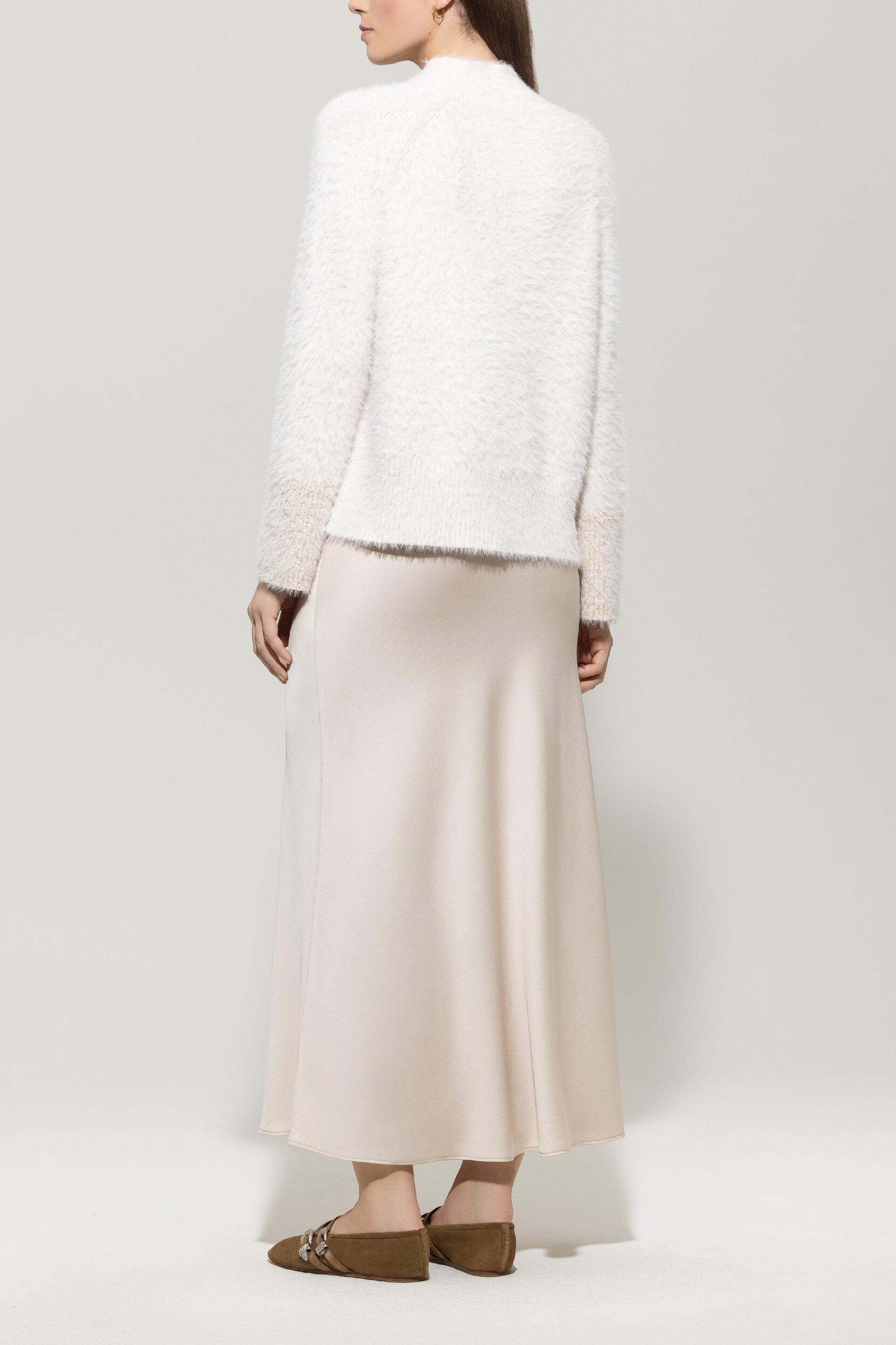 Pullover in Fell-Optik