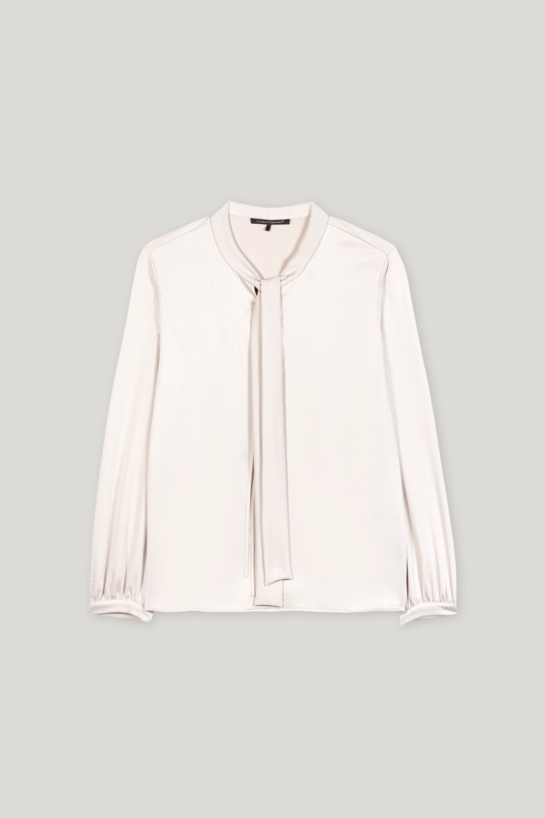 Bluse mit Schluppendetails