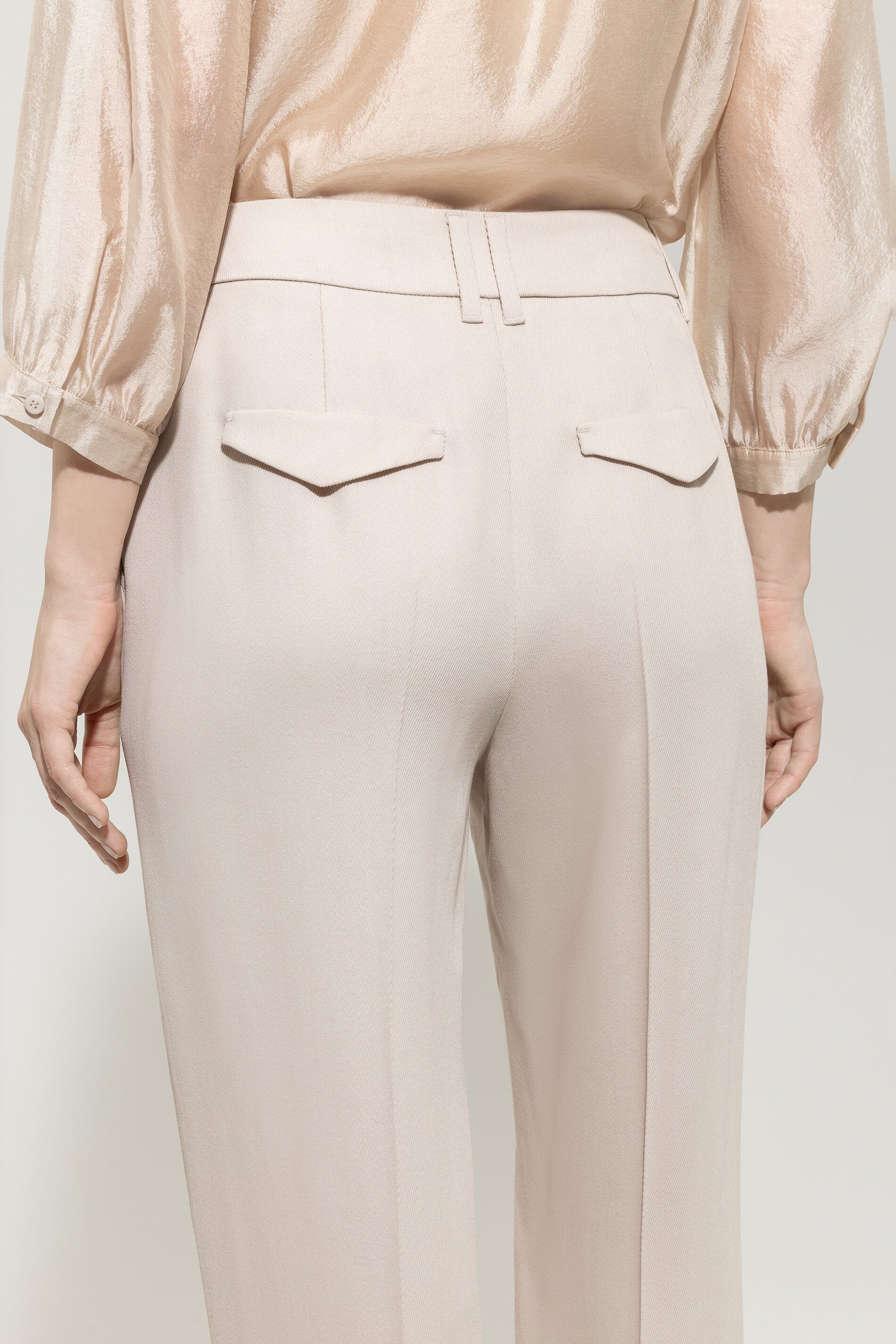 Gabardine-Tapered-Pants