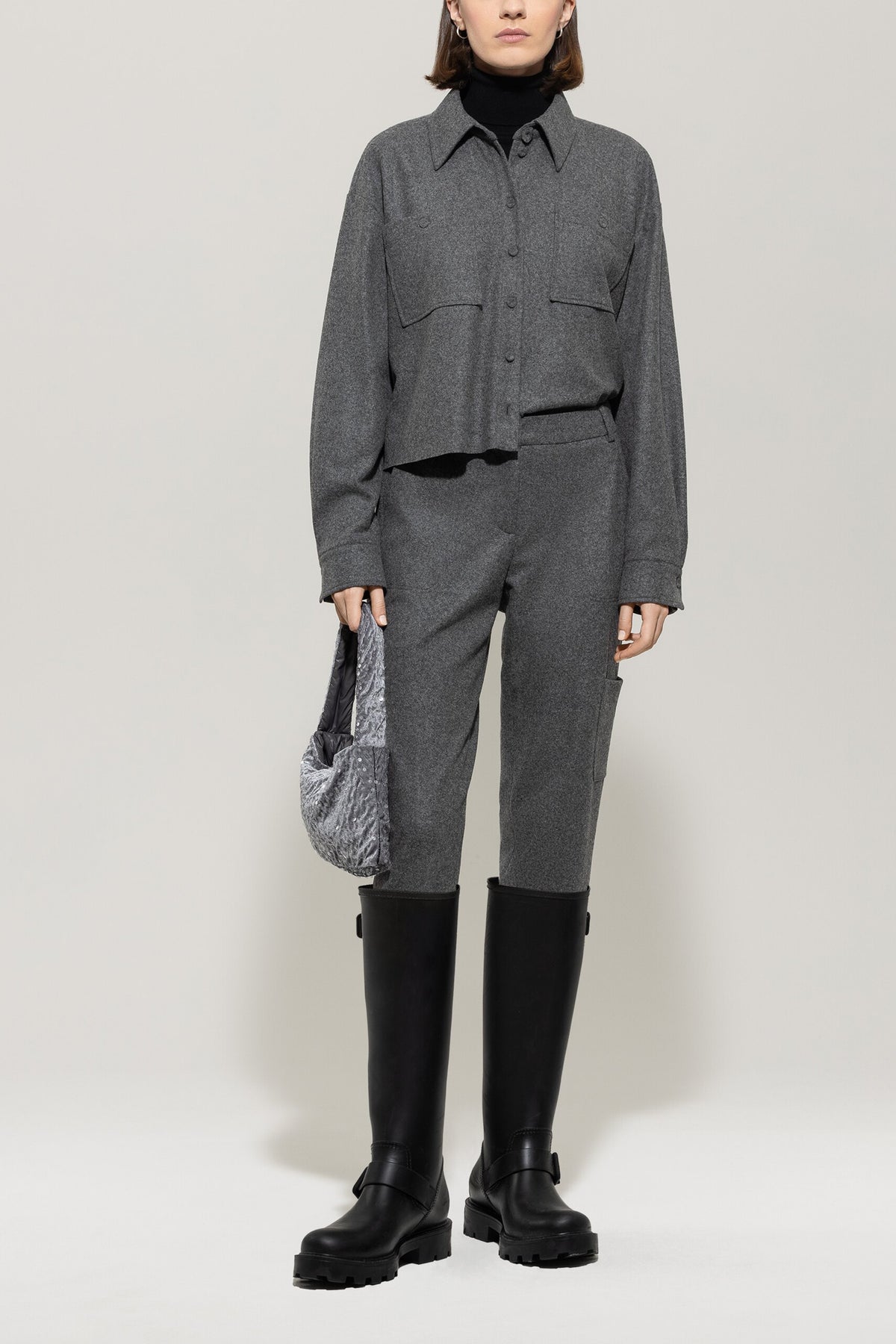 Tapered-Flanell-Joggpants