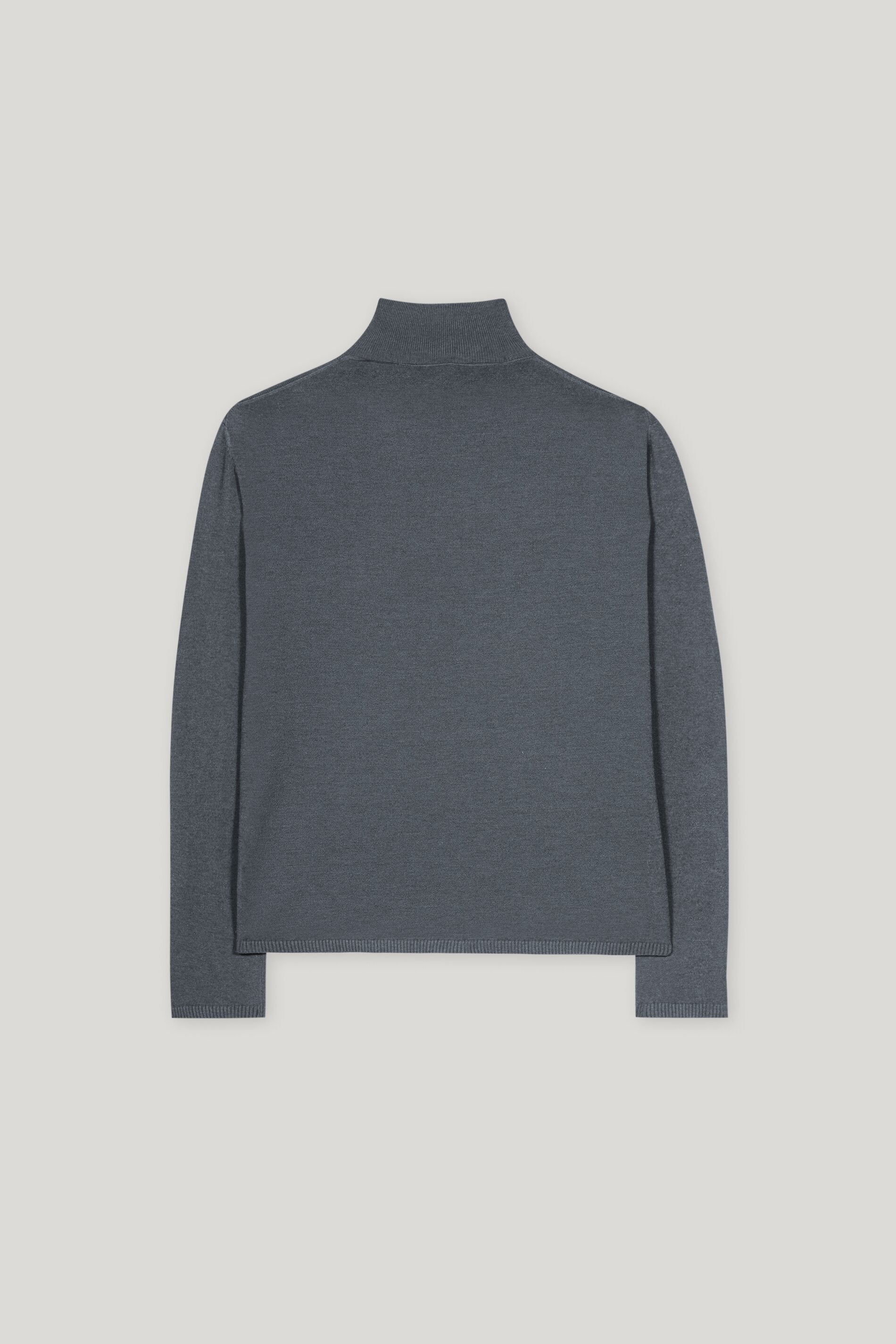 Rollkragen-Pulli aus Woll-Mix