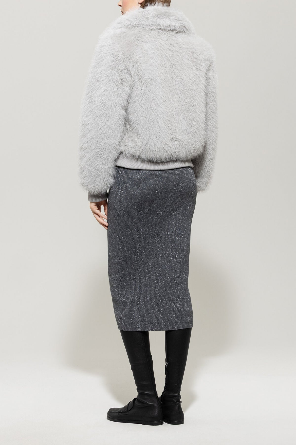 Blouson in Fell-Optik