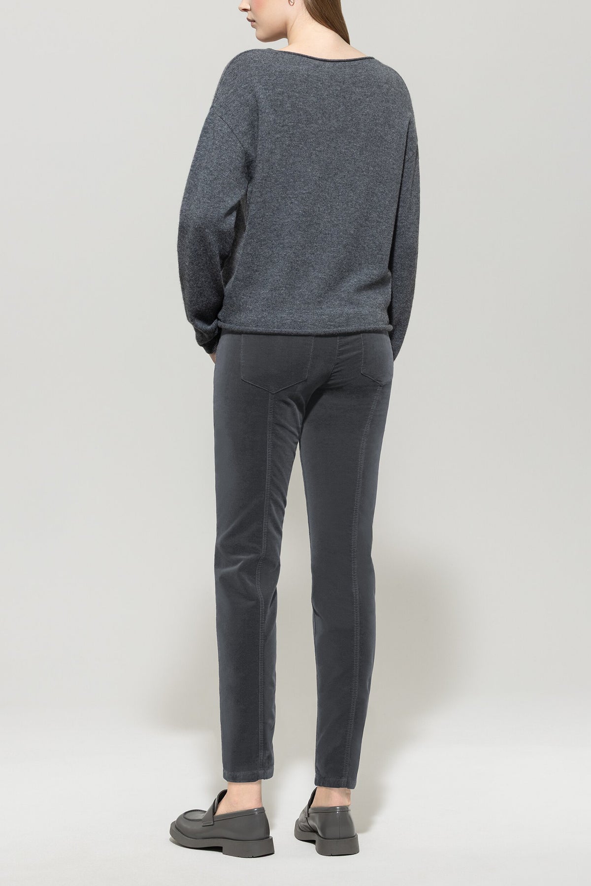 Skinny-Velvet-Pants