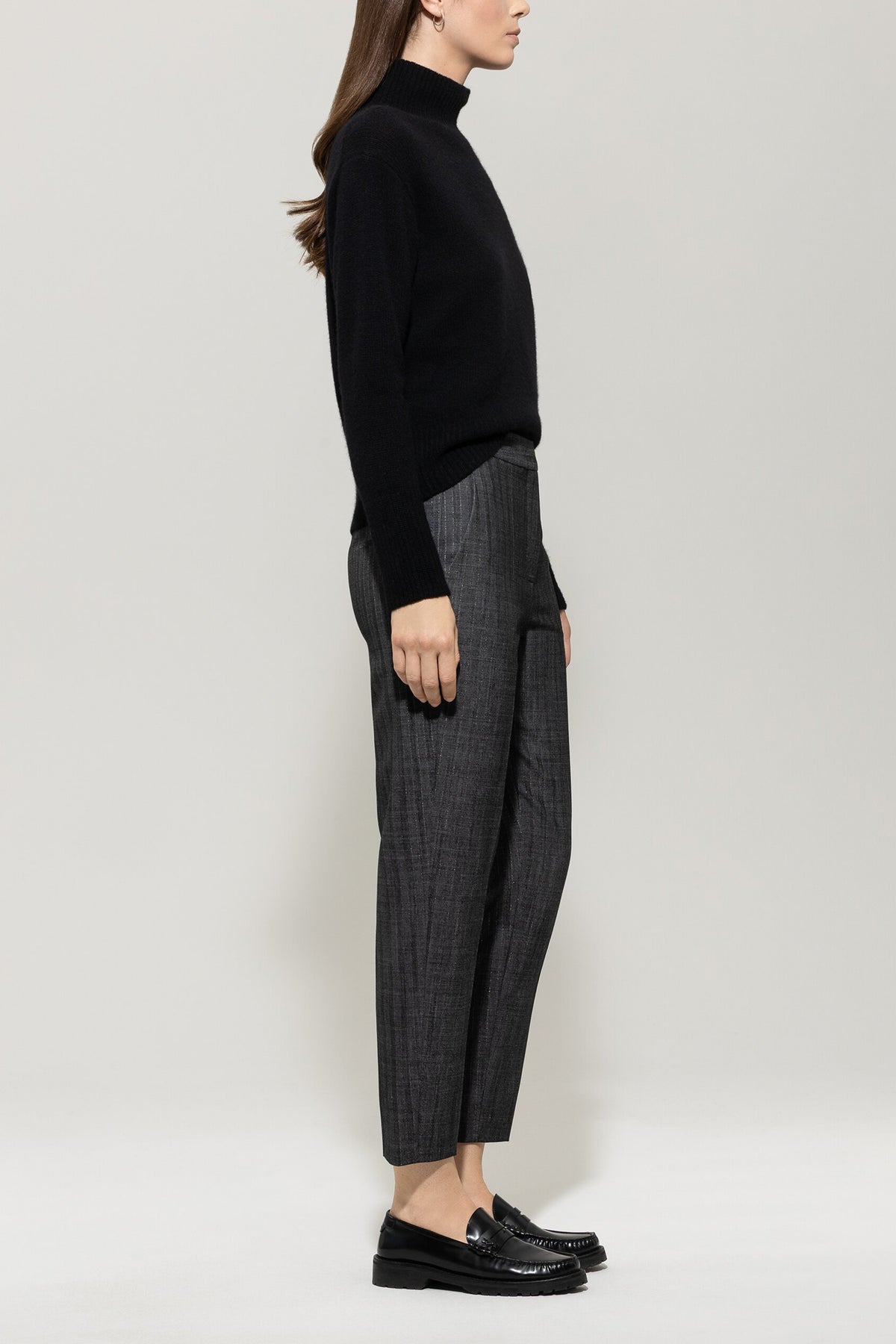 Pinstripe-Tapered-Pants
