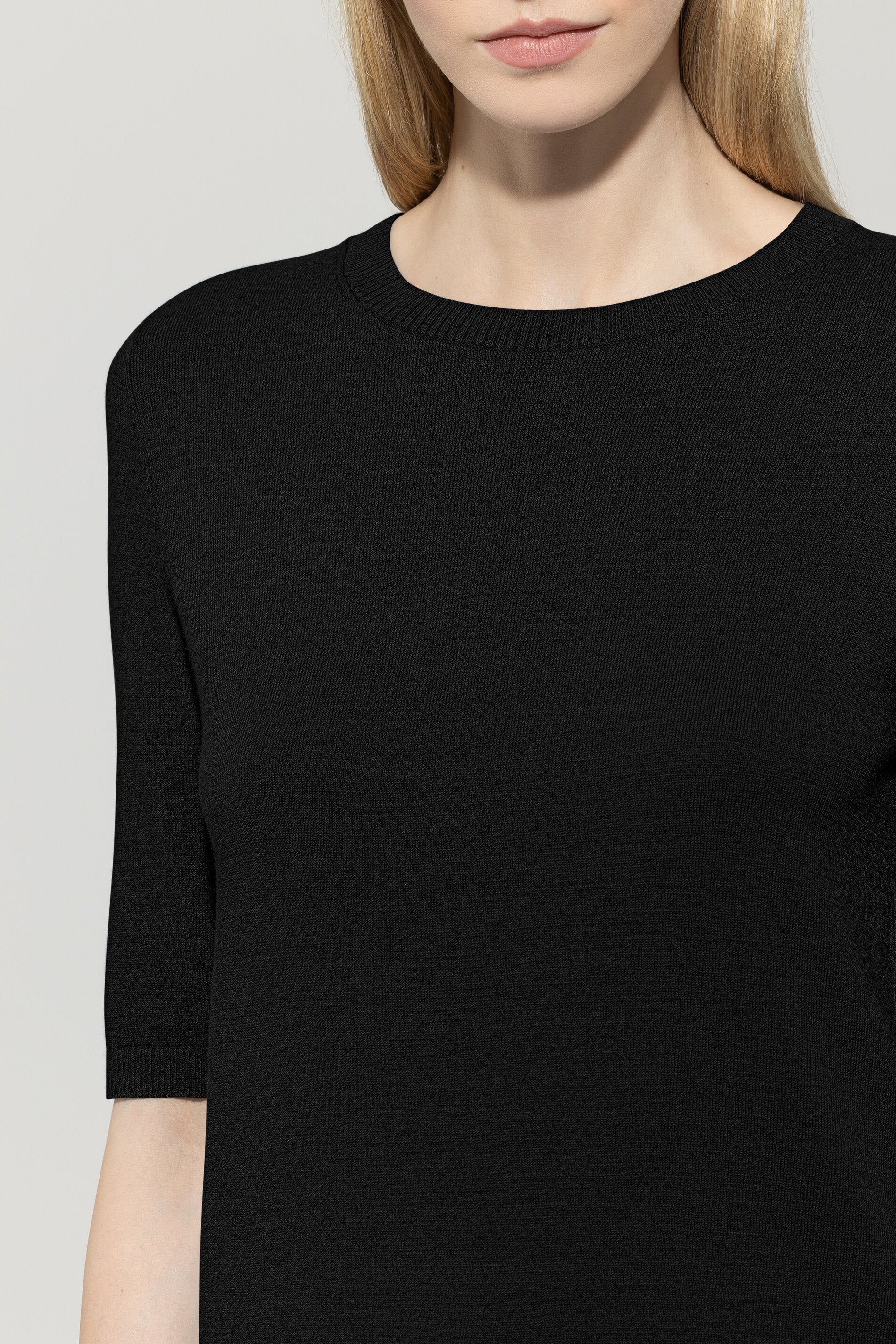 Feinstrick-Pullover