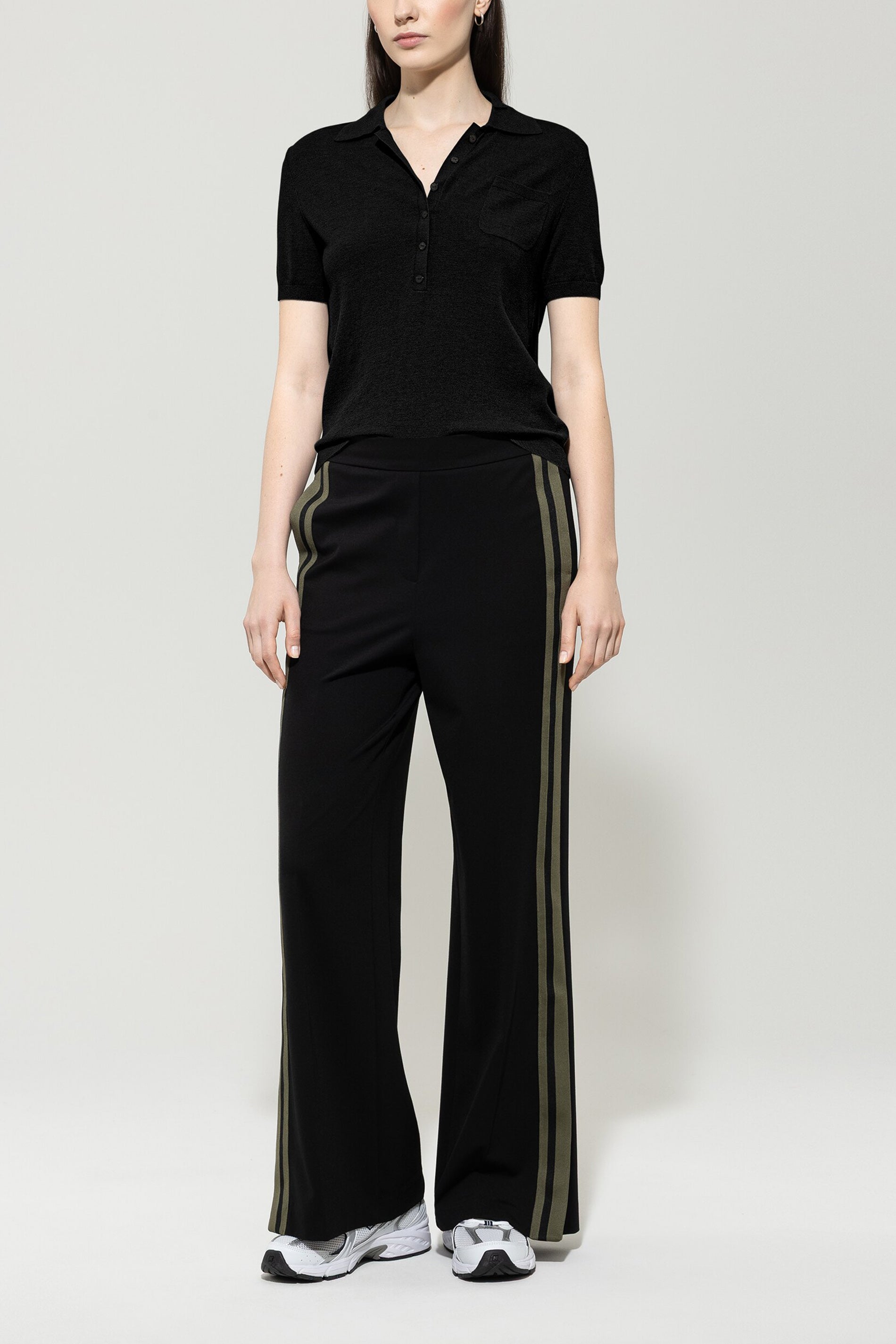 Polo-Shirt aus Woll-Mix