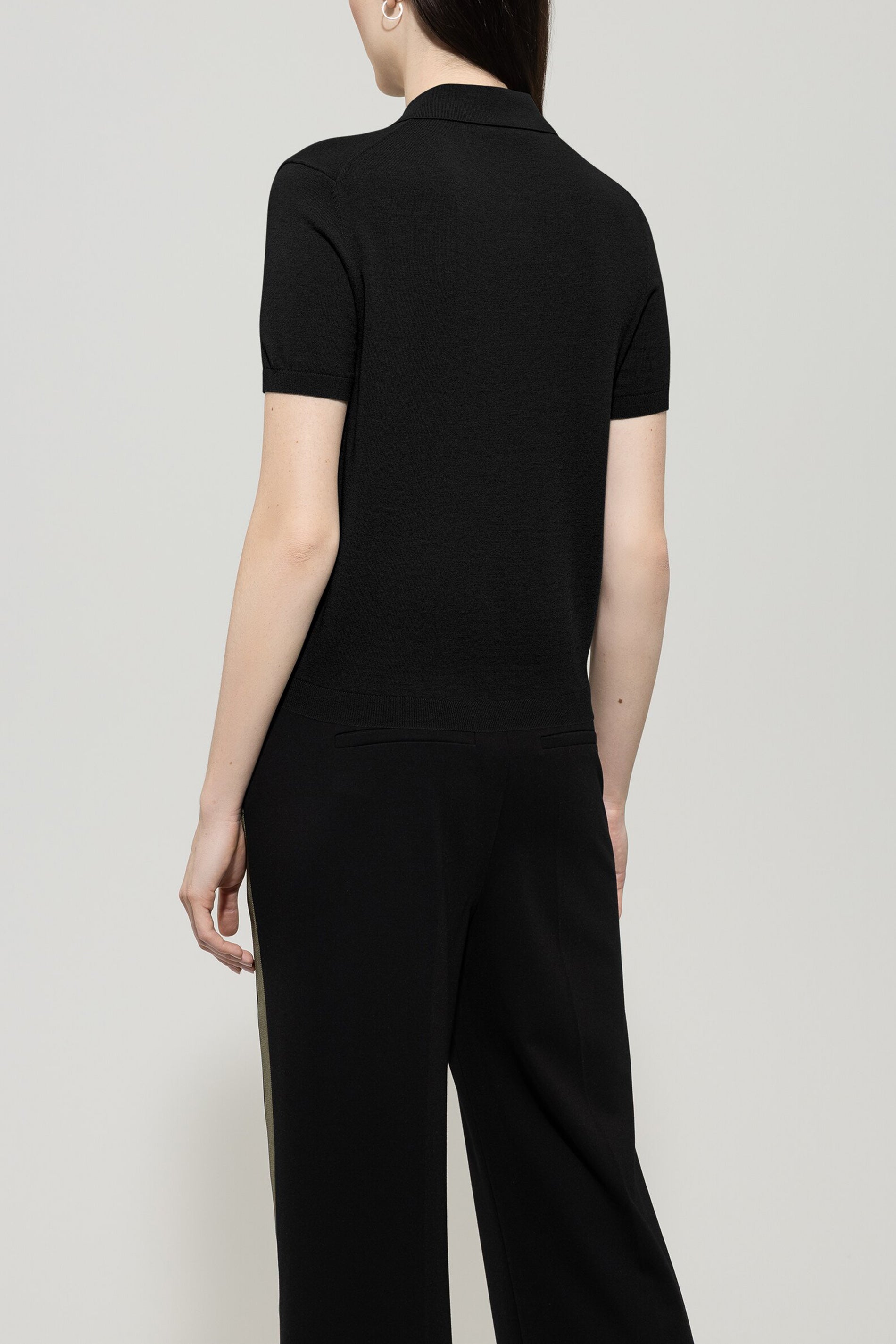 Polo-Shirt aus Woll-Mix
