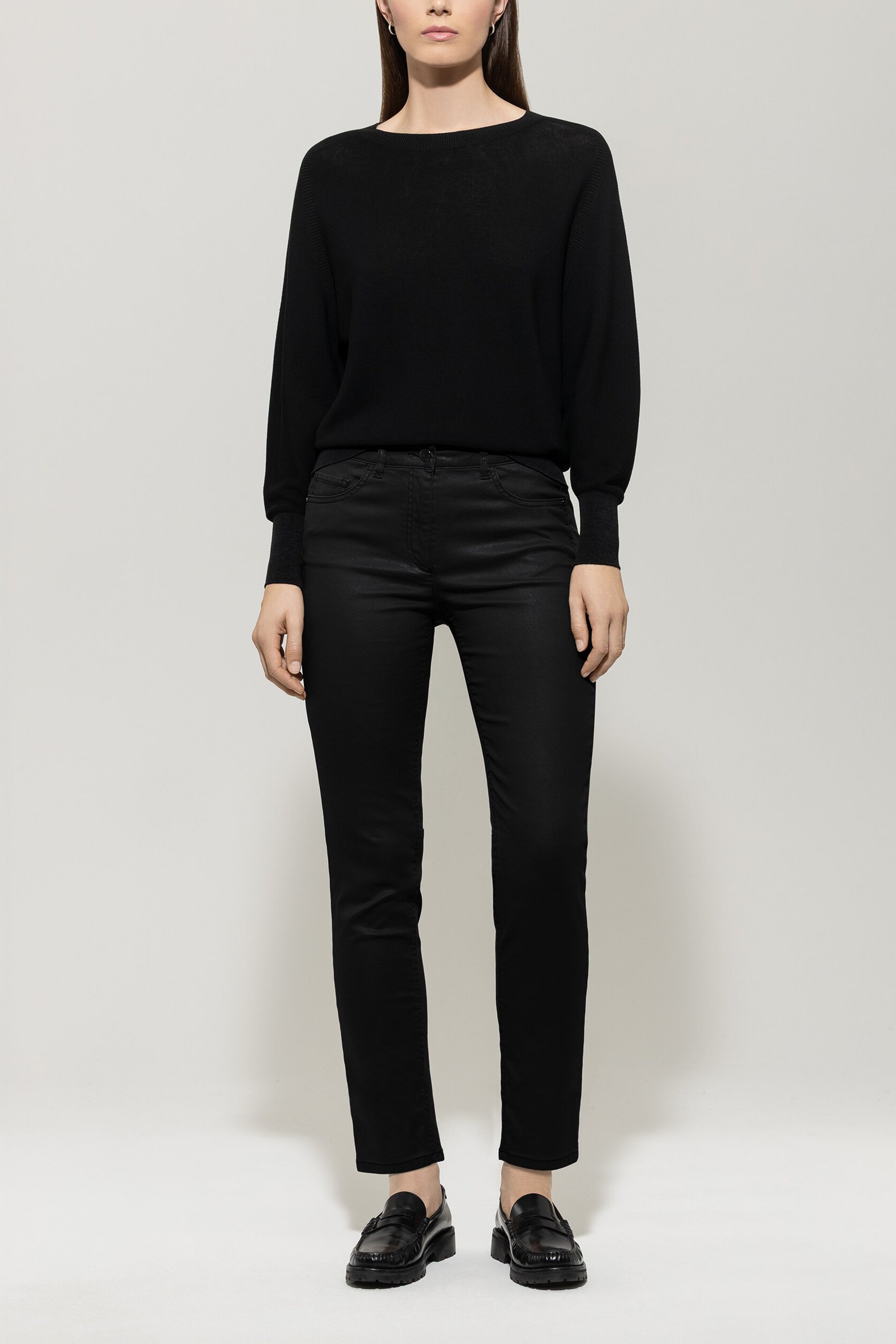 Pullover in Links-Struktur