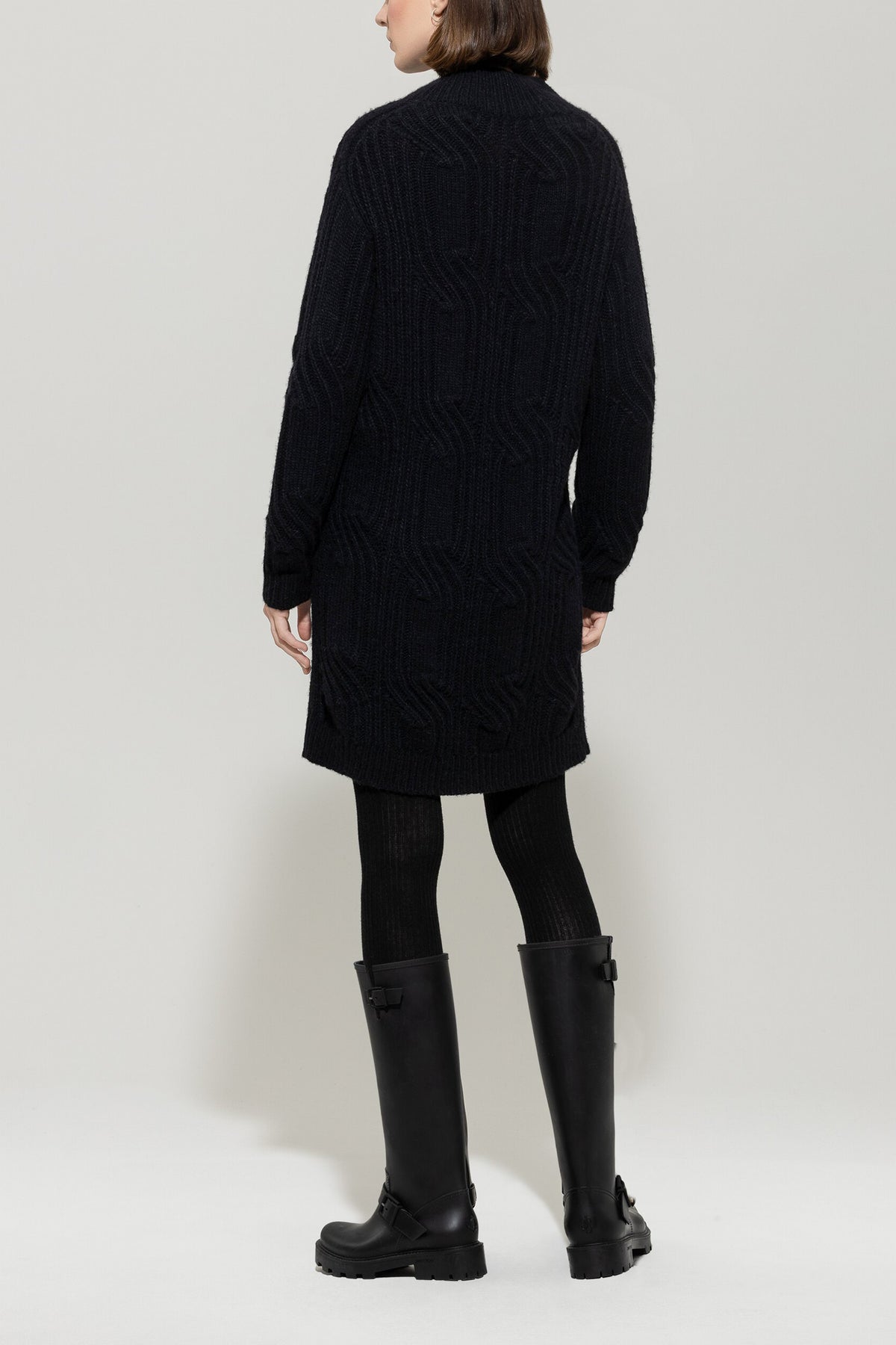 Pulloverkleid mit Cable-Knit