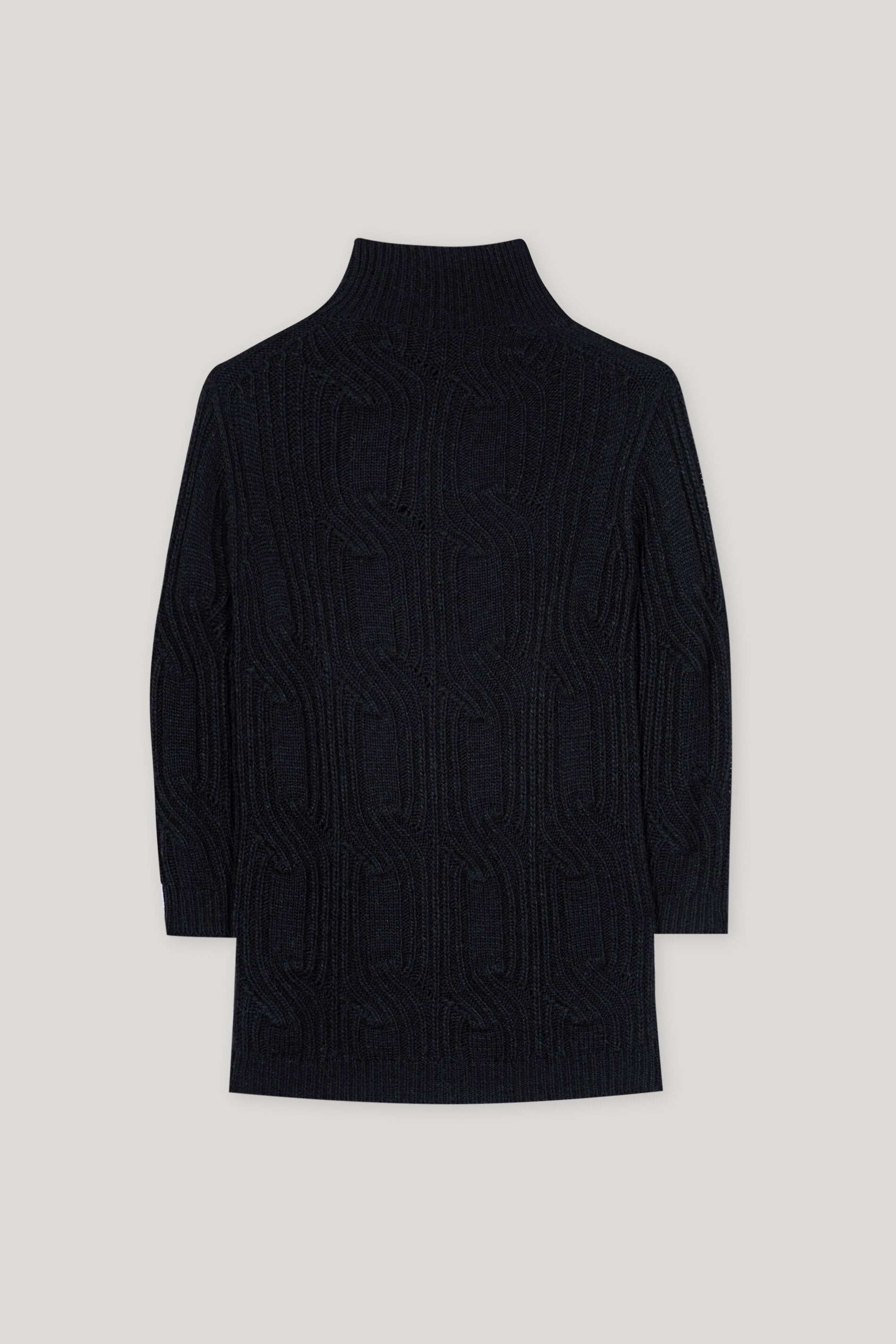 Pulloverkleid mit Cable-Knit
