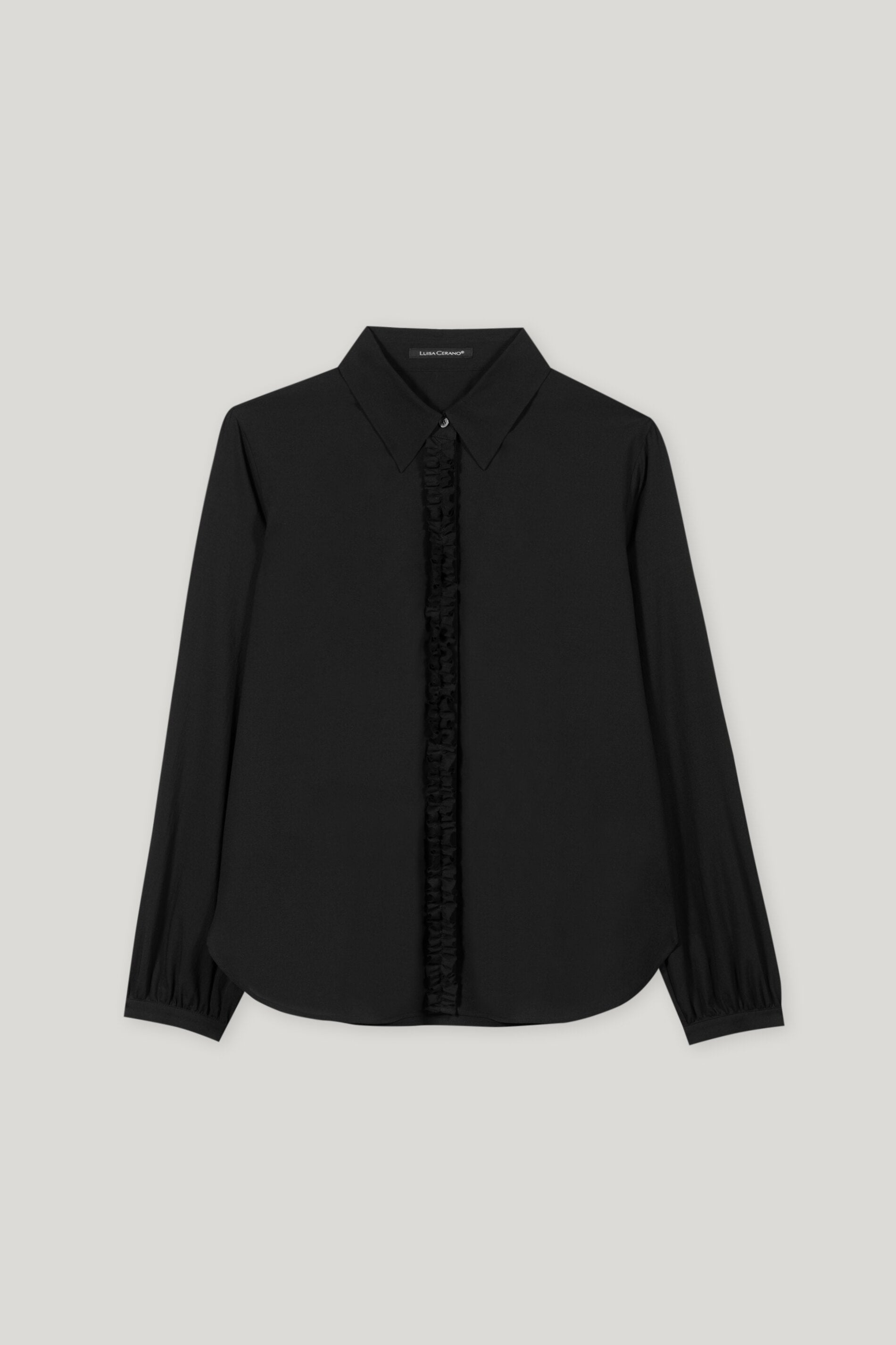 Bluse aus Baumwoll-Voile
