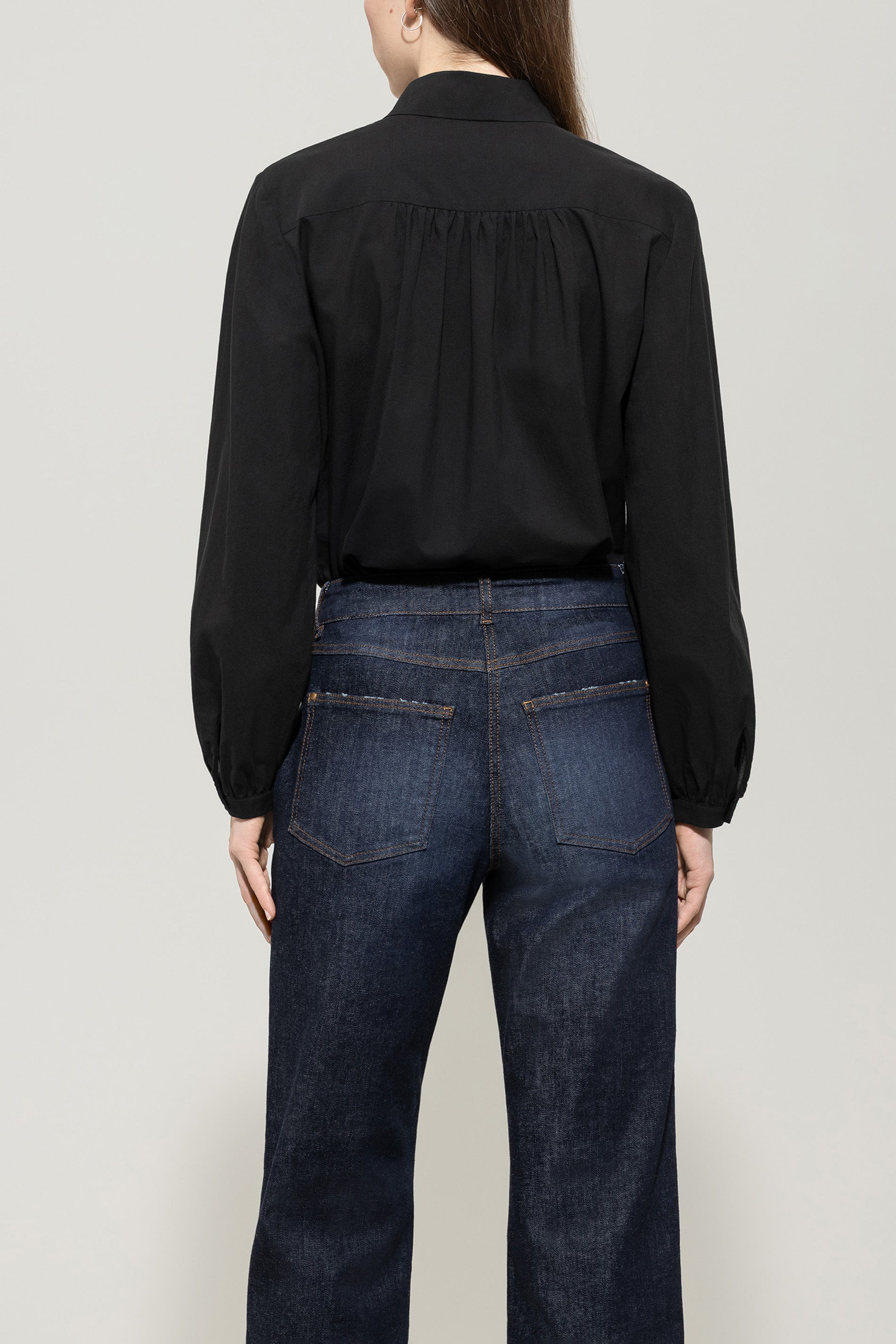 Bluse aus Baumwoll-Voile