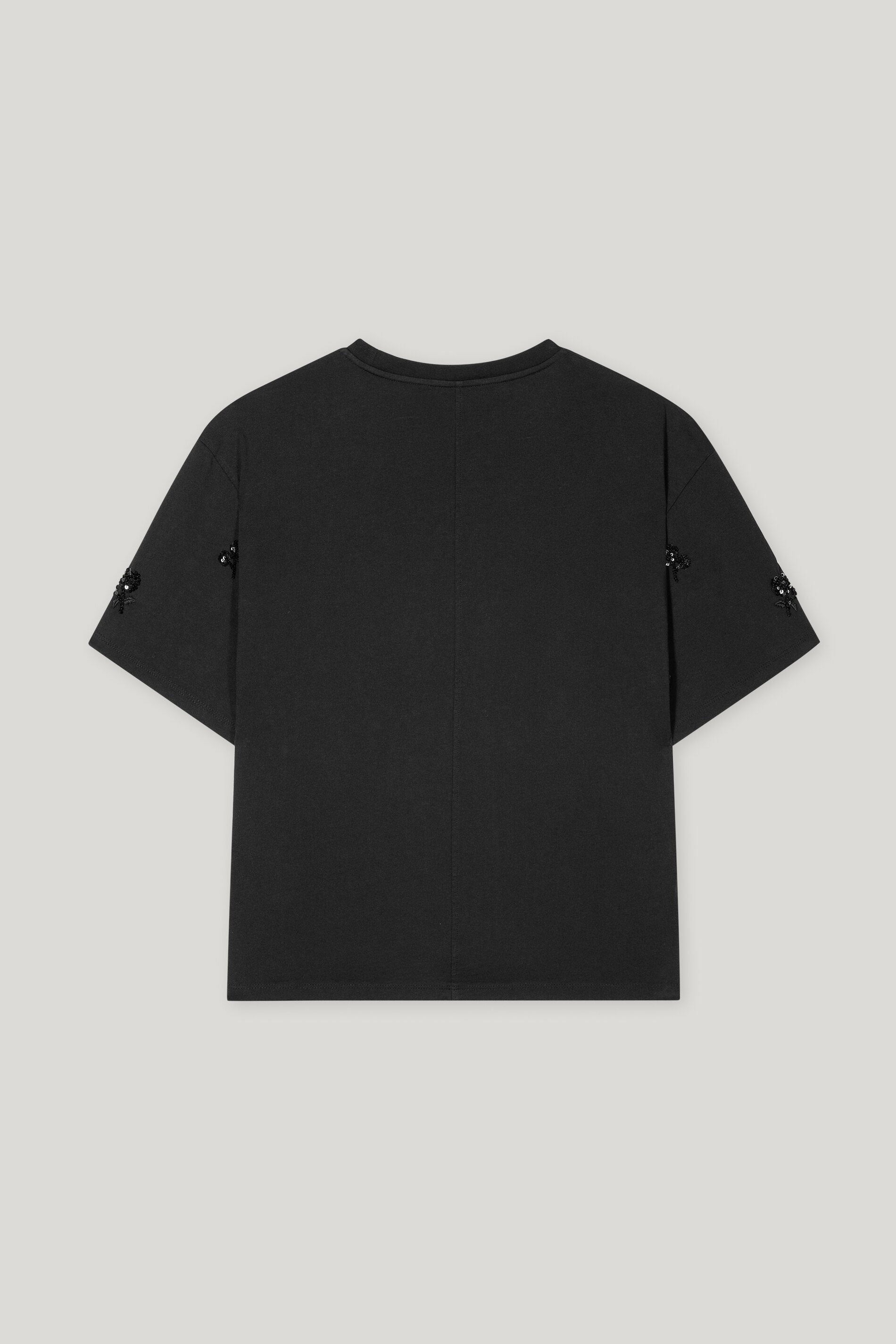 Shirt mit Pailletten-Stickerei