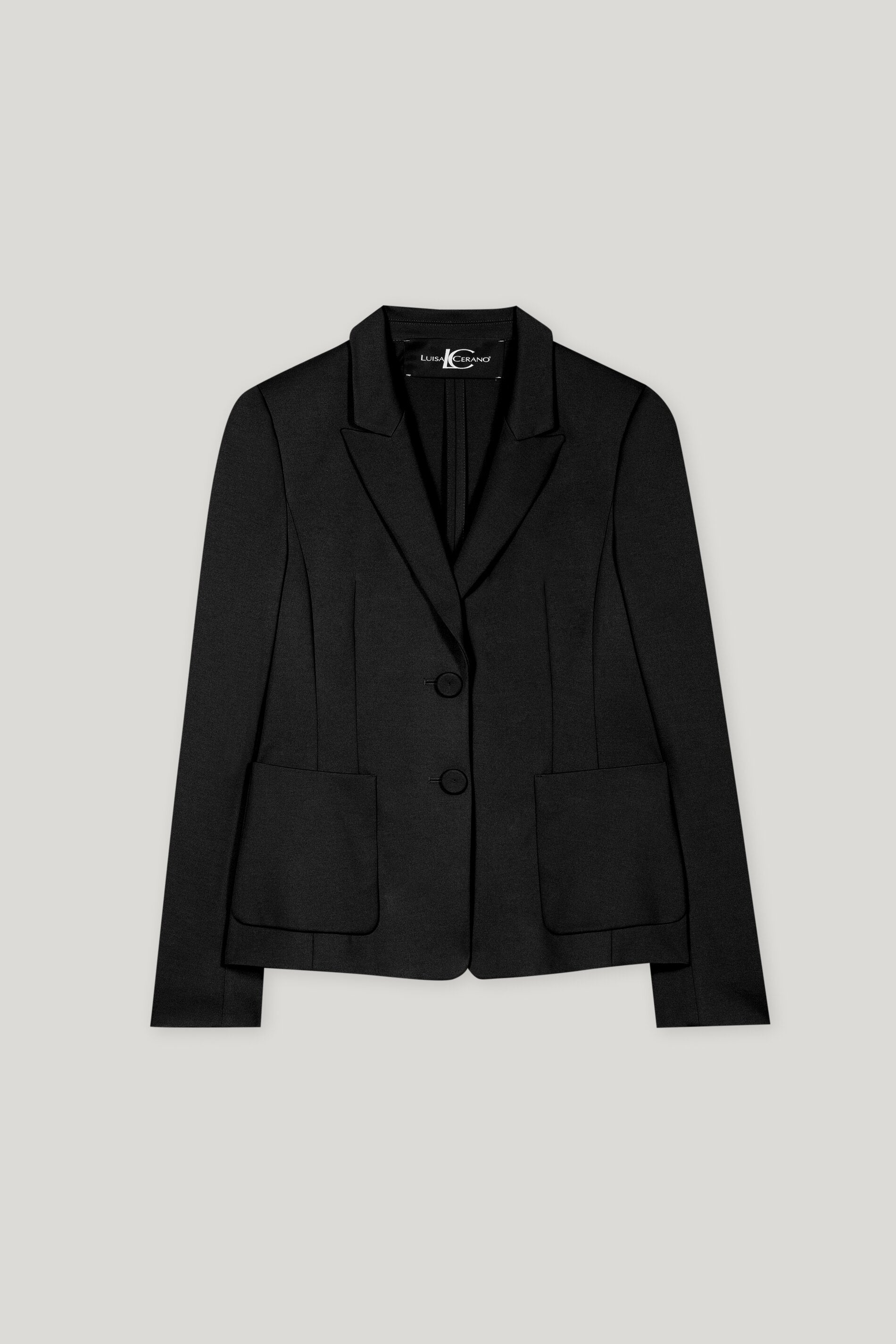 Blazer aus Punto-Milano