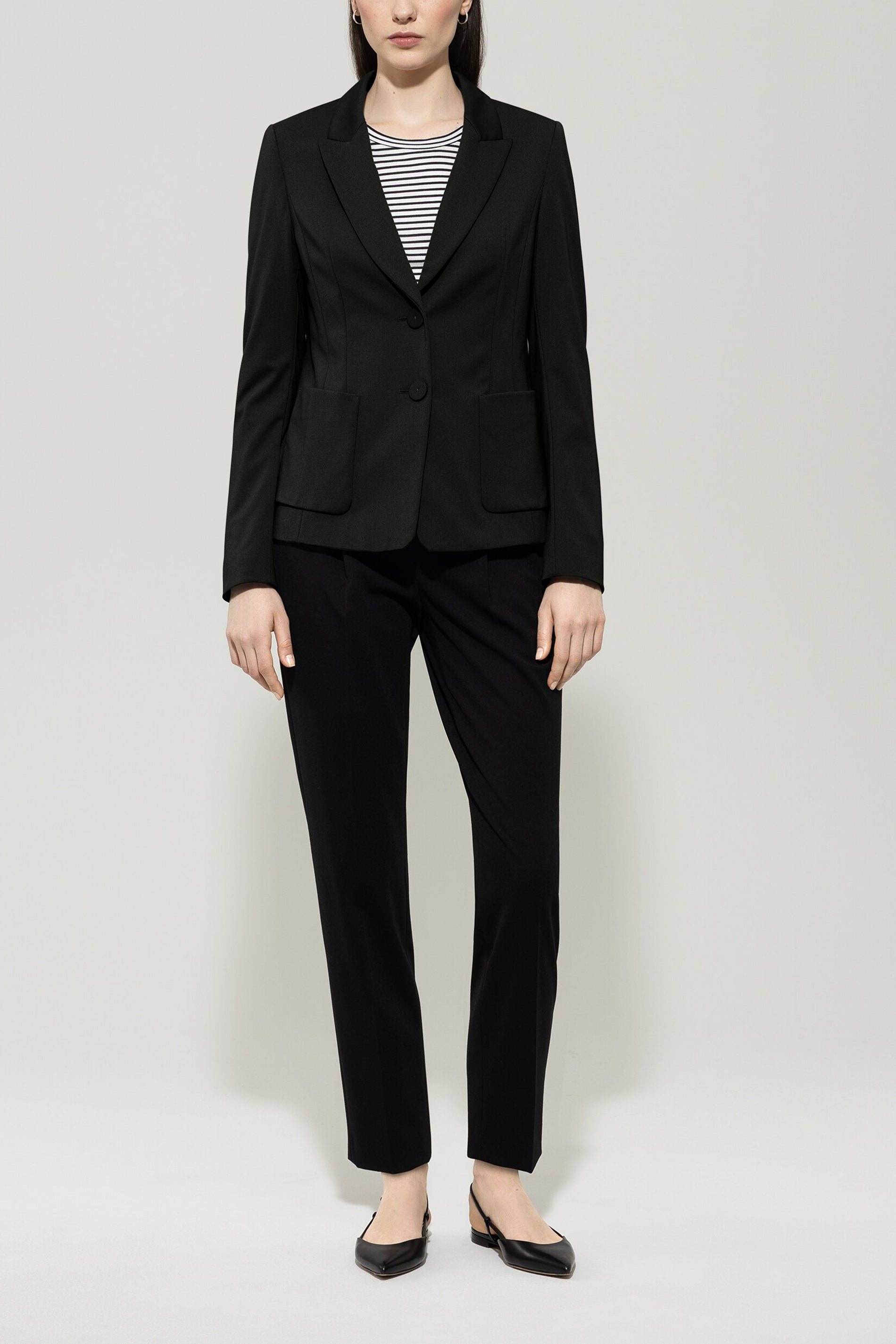 Blazer aus Punto-Milano