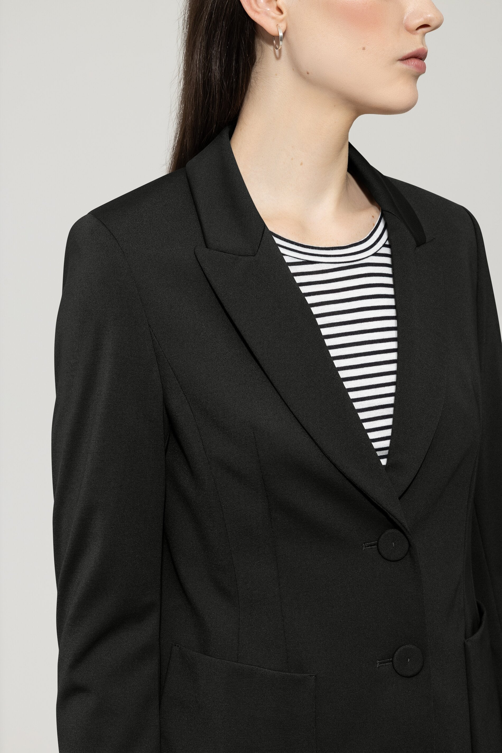 Blazer aus Punto-Milano