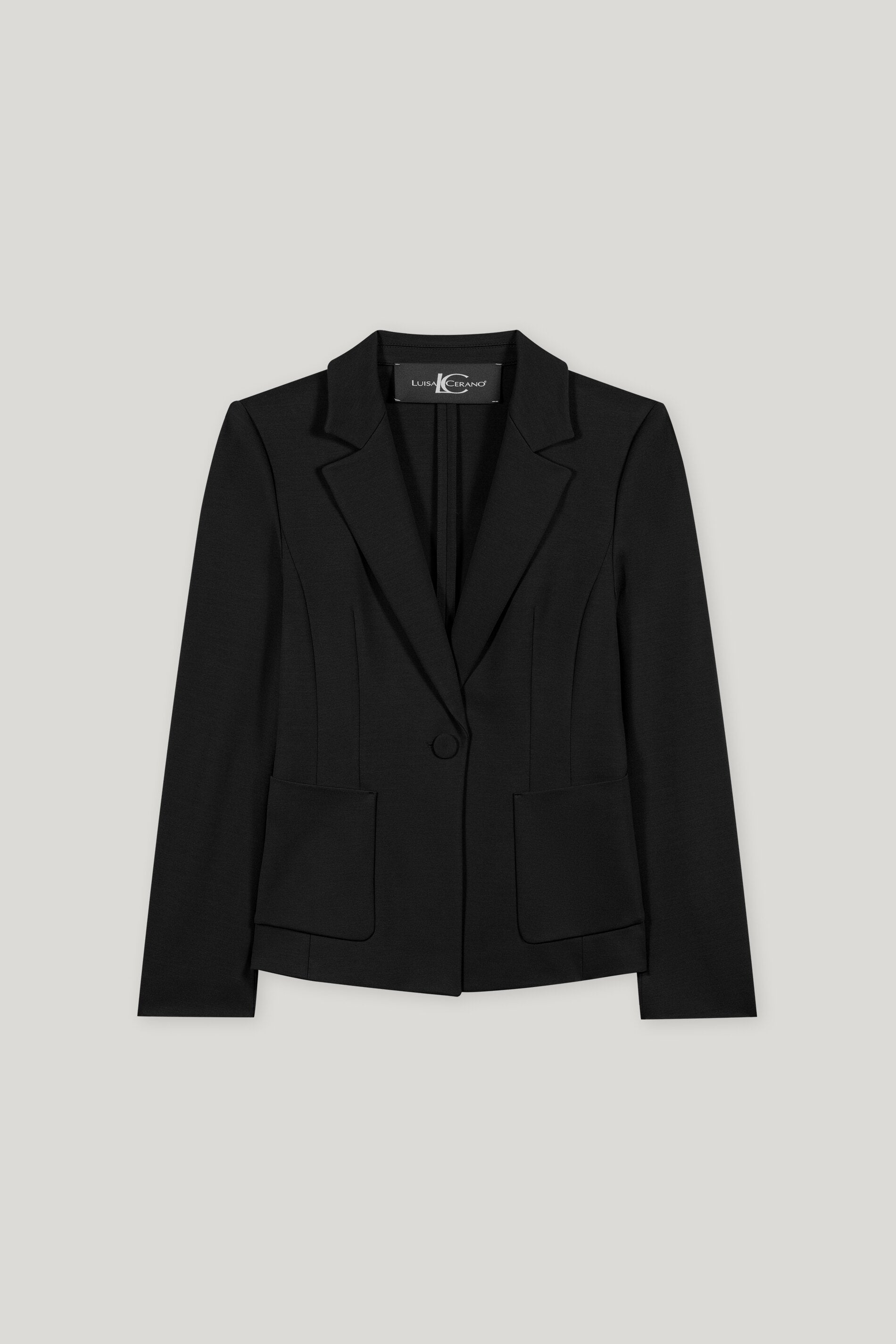 Blazer aus Punto-Milano