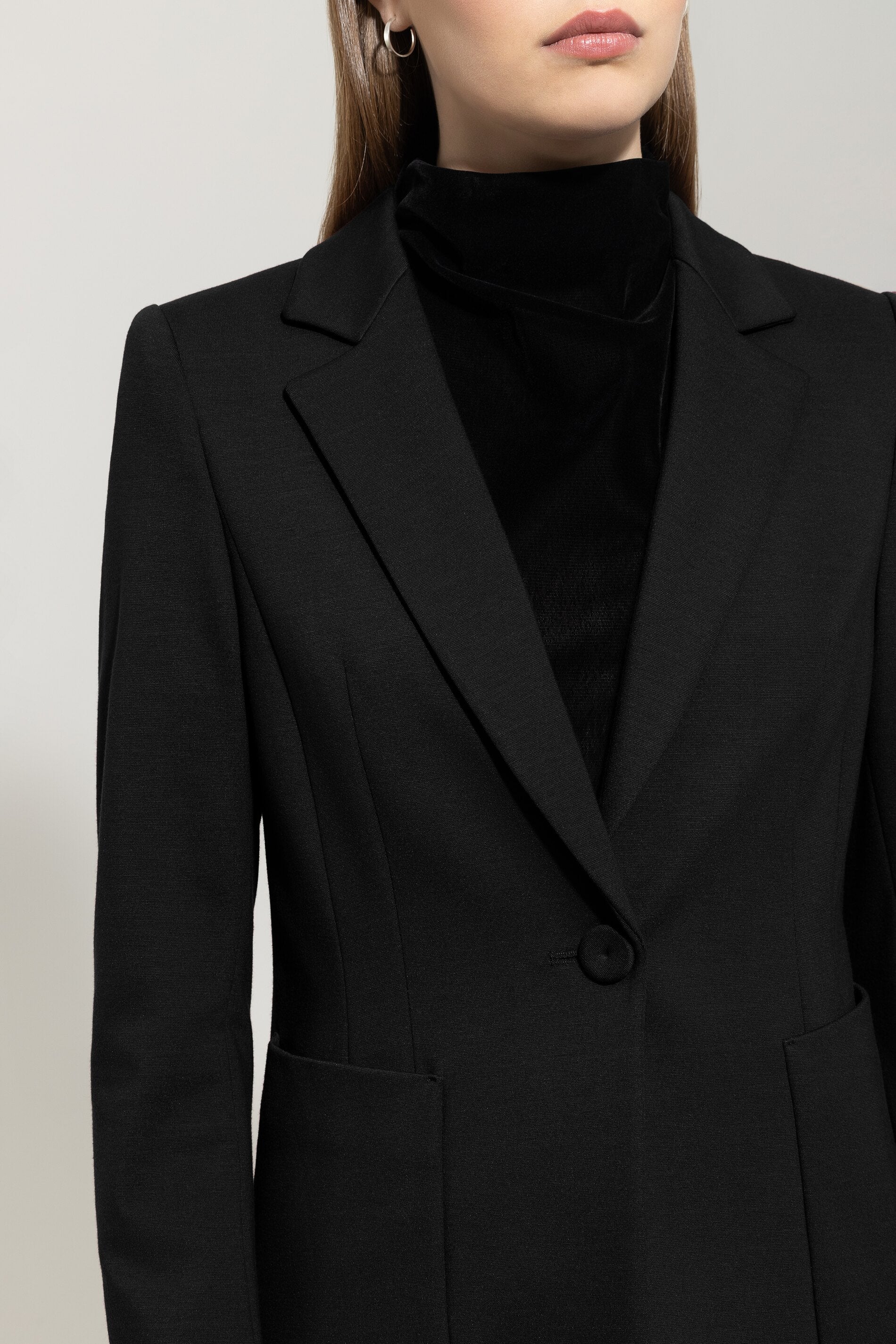 Blazer aus Punto-Milano