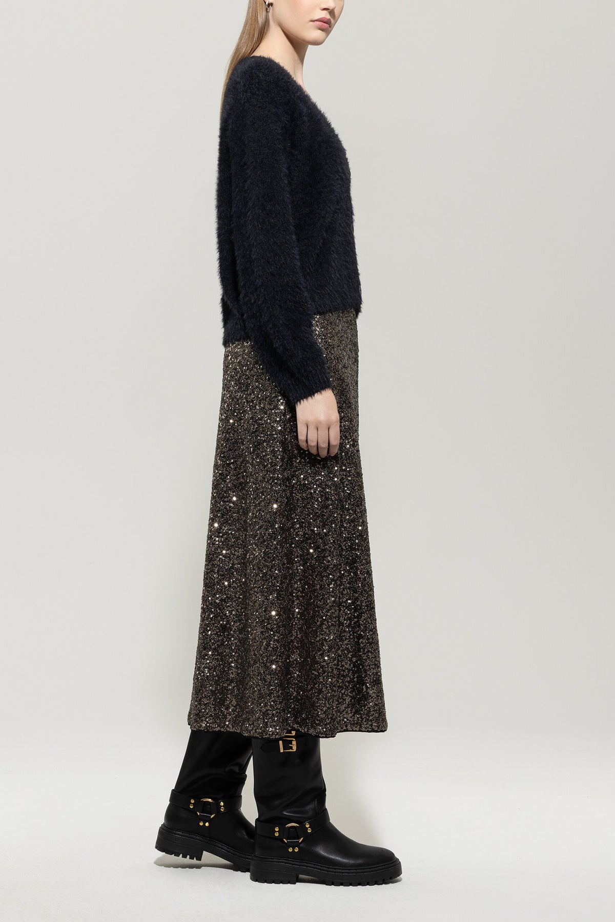 Cardigan aus Woll-Mix