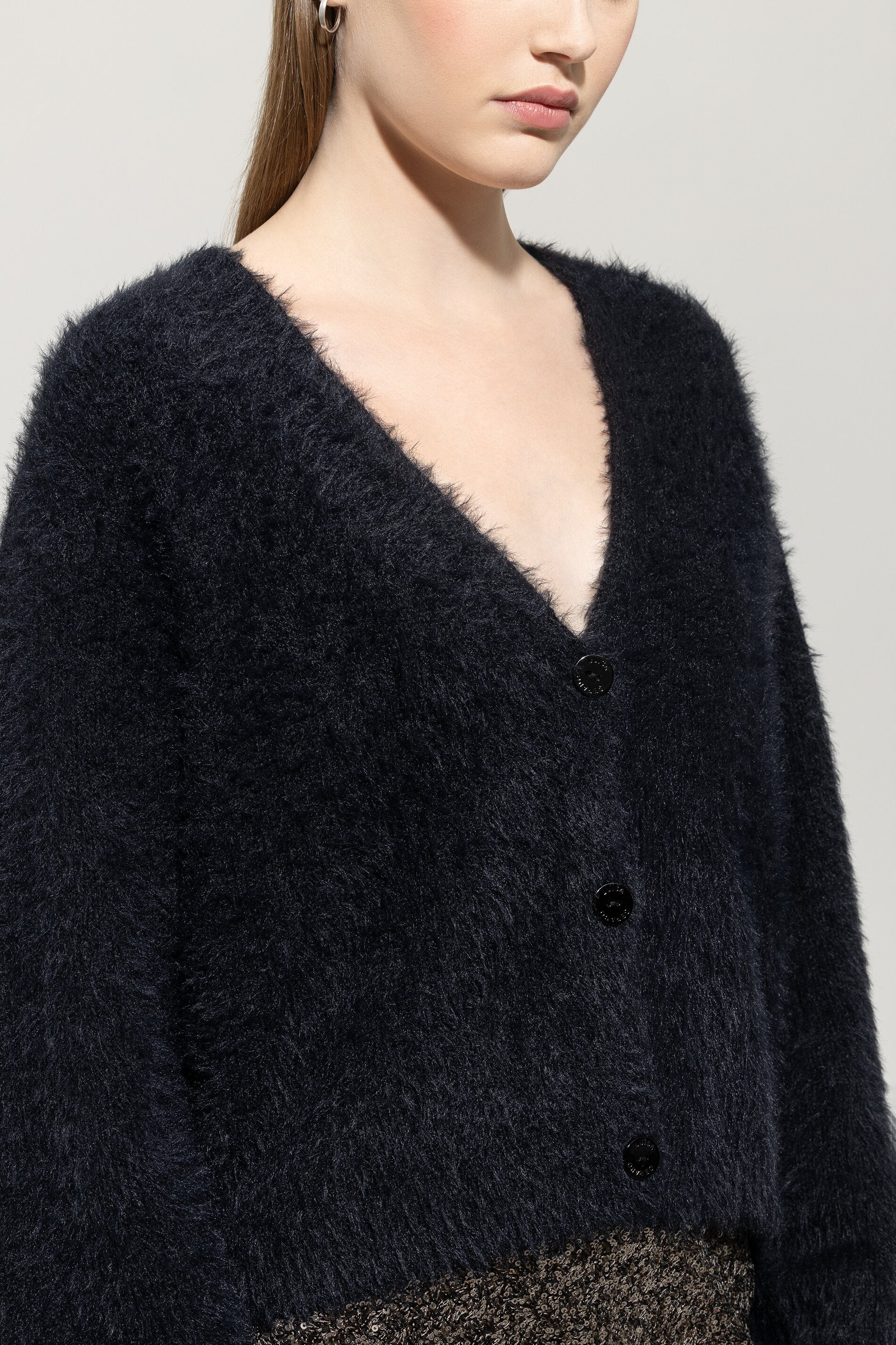 Cardigan aus Woll-Mix
