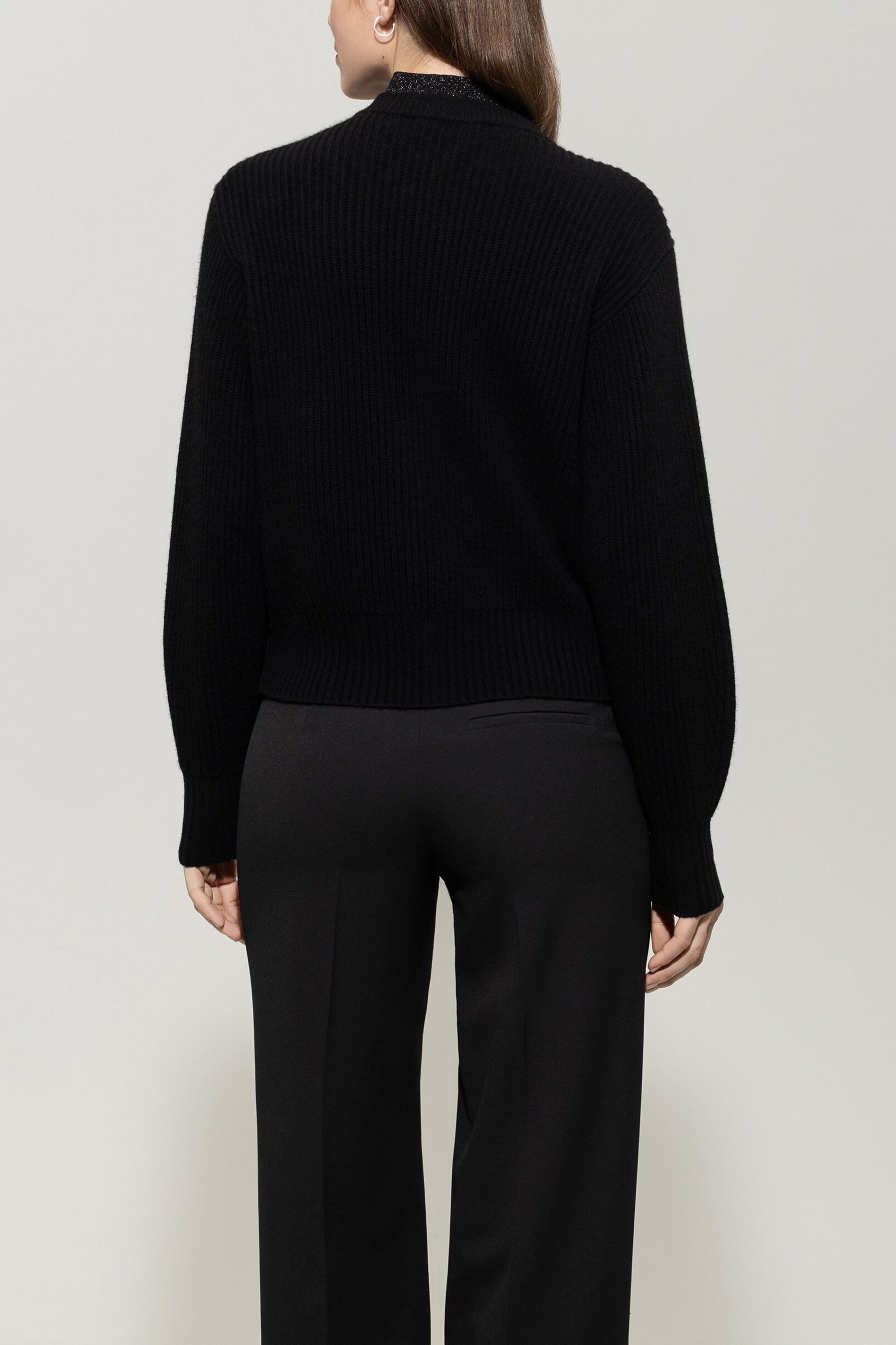 Cardigan in Blouson-Optik