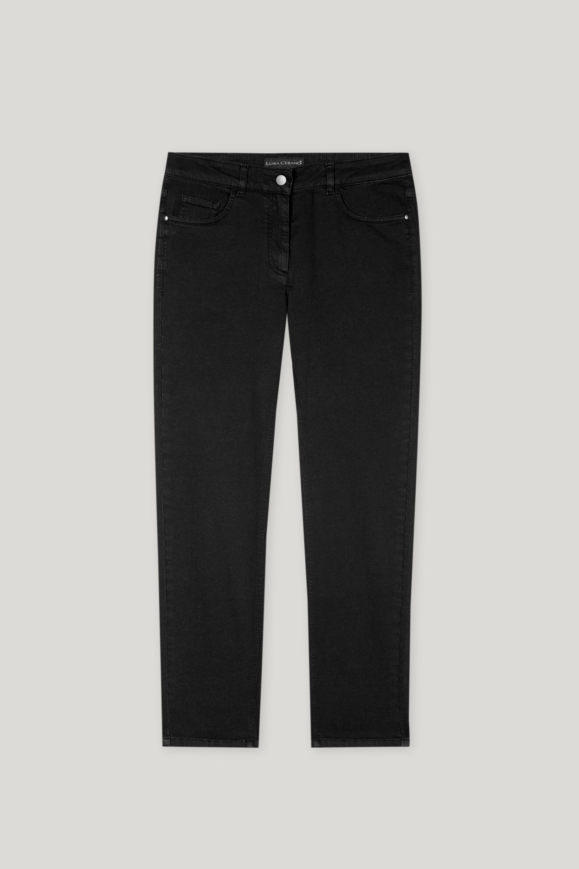 Tapered-Twill-Denim