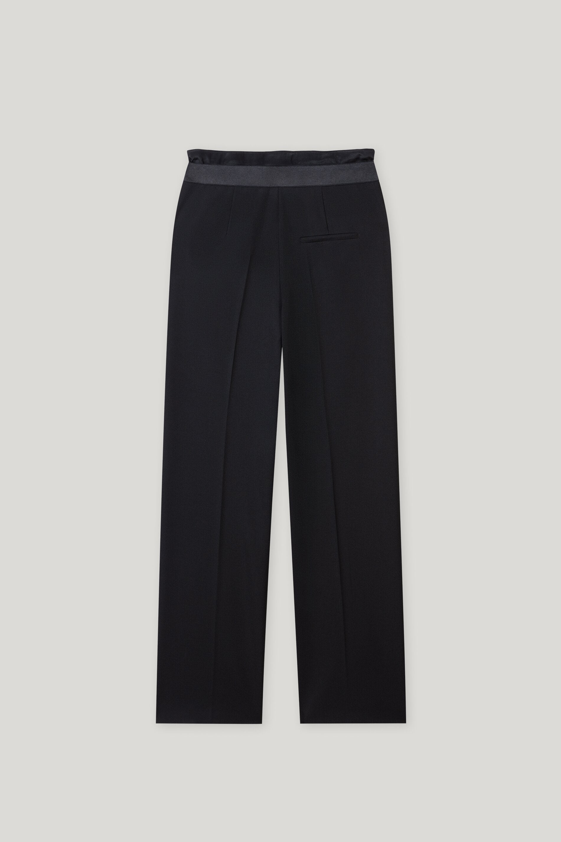 Wideleg-Pants mit Kordelzug
