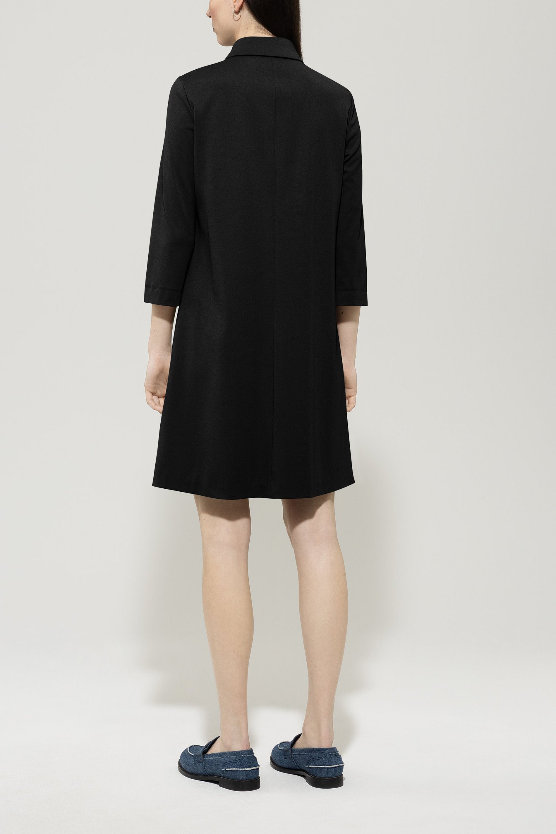 Polokleid aus Punto-Milano