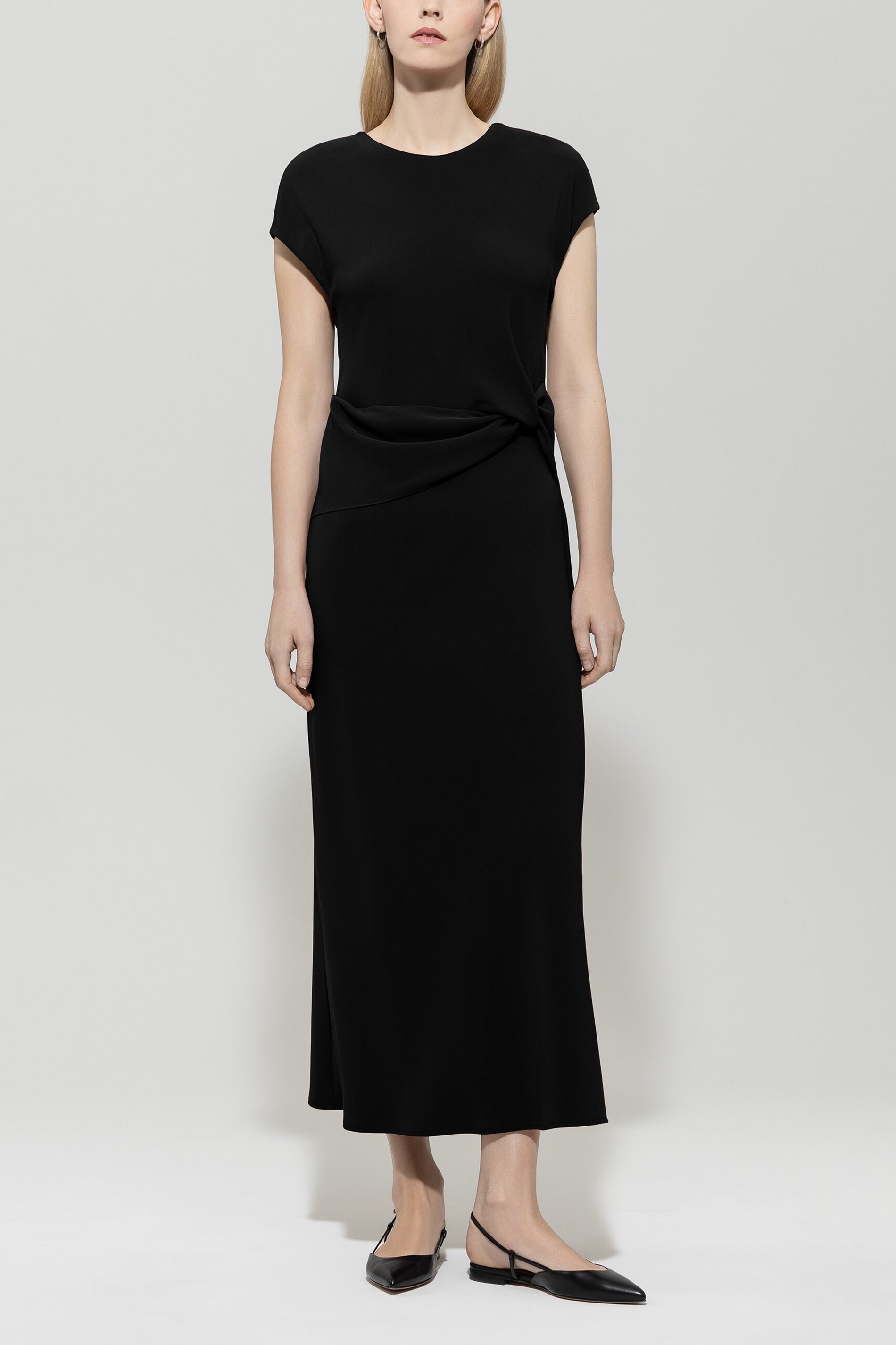 Kleid mit Drapédetail