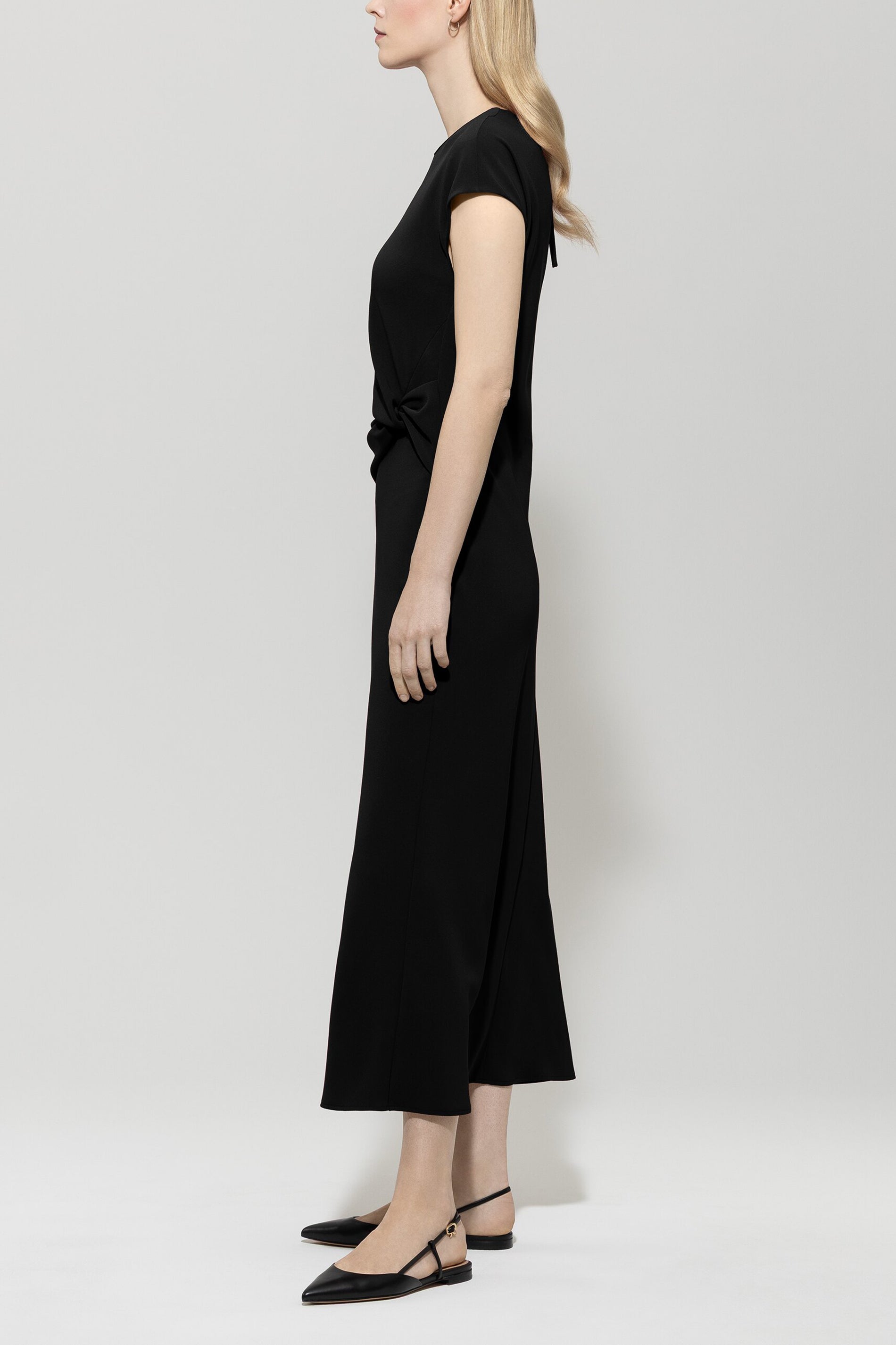 Kleid mit Drapédetail