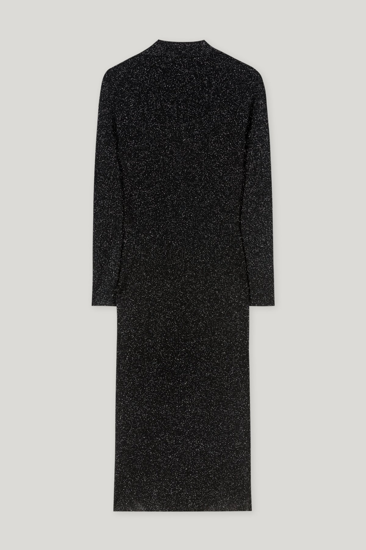 Langarm-Kleid aus Woll-Mix