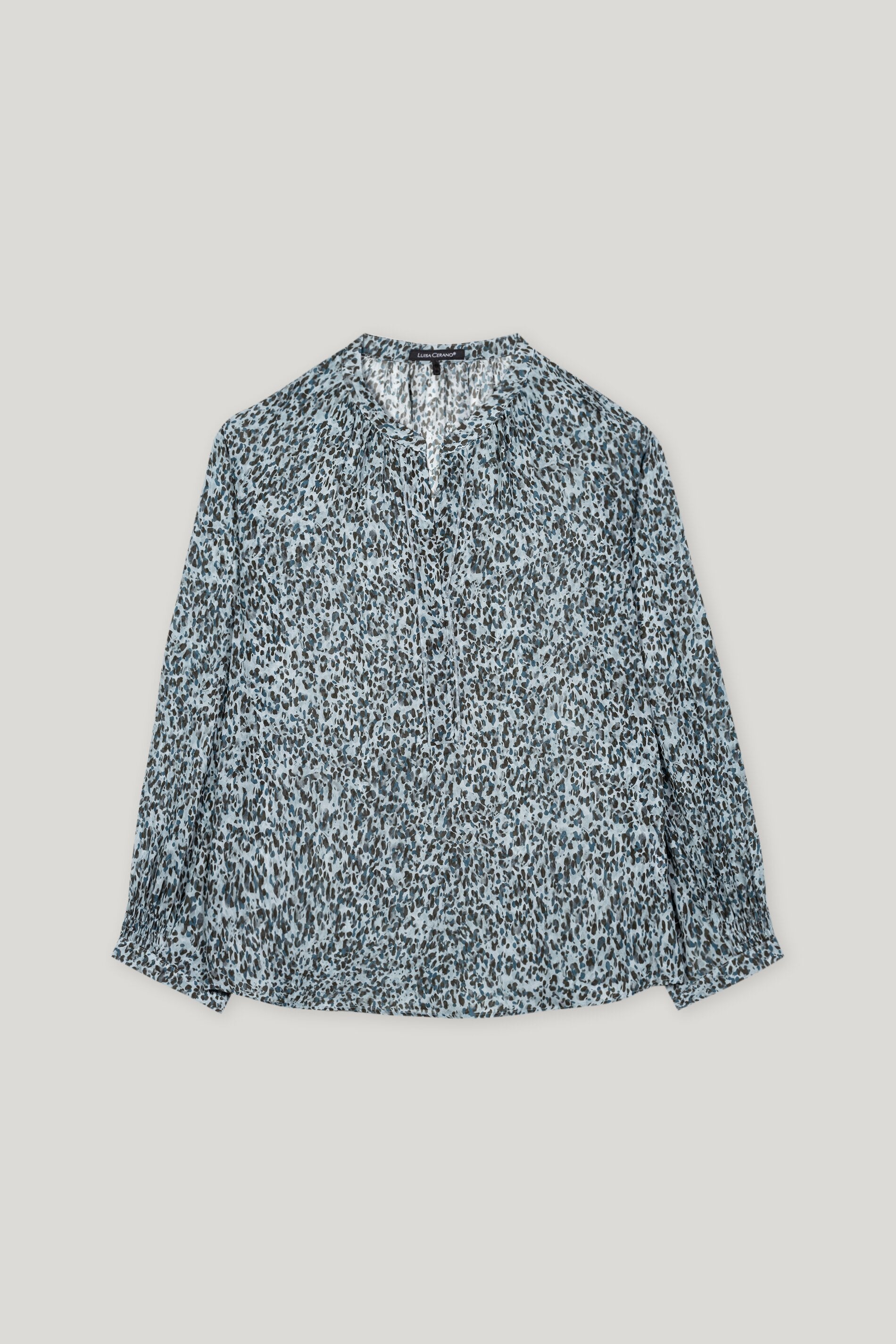 Bluse mit Animal-Print