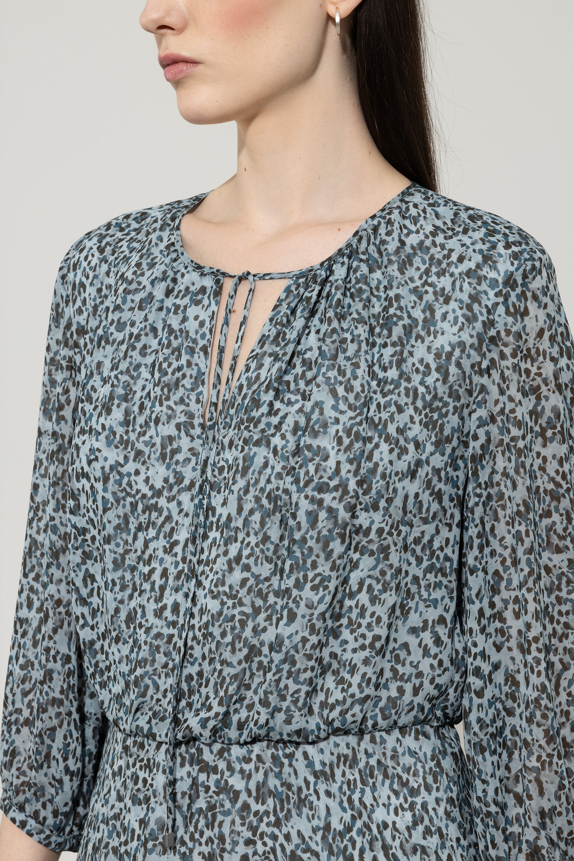 Kleid mit Animal-Print