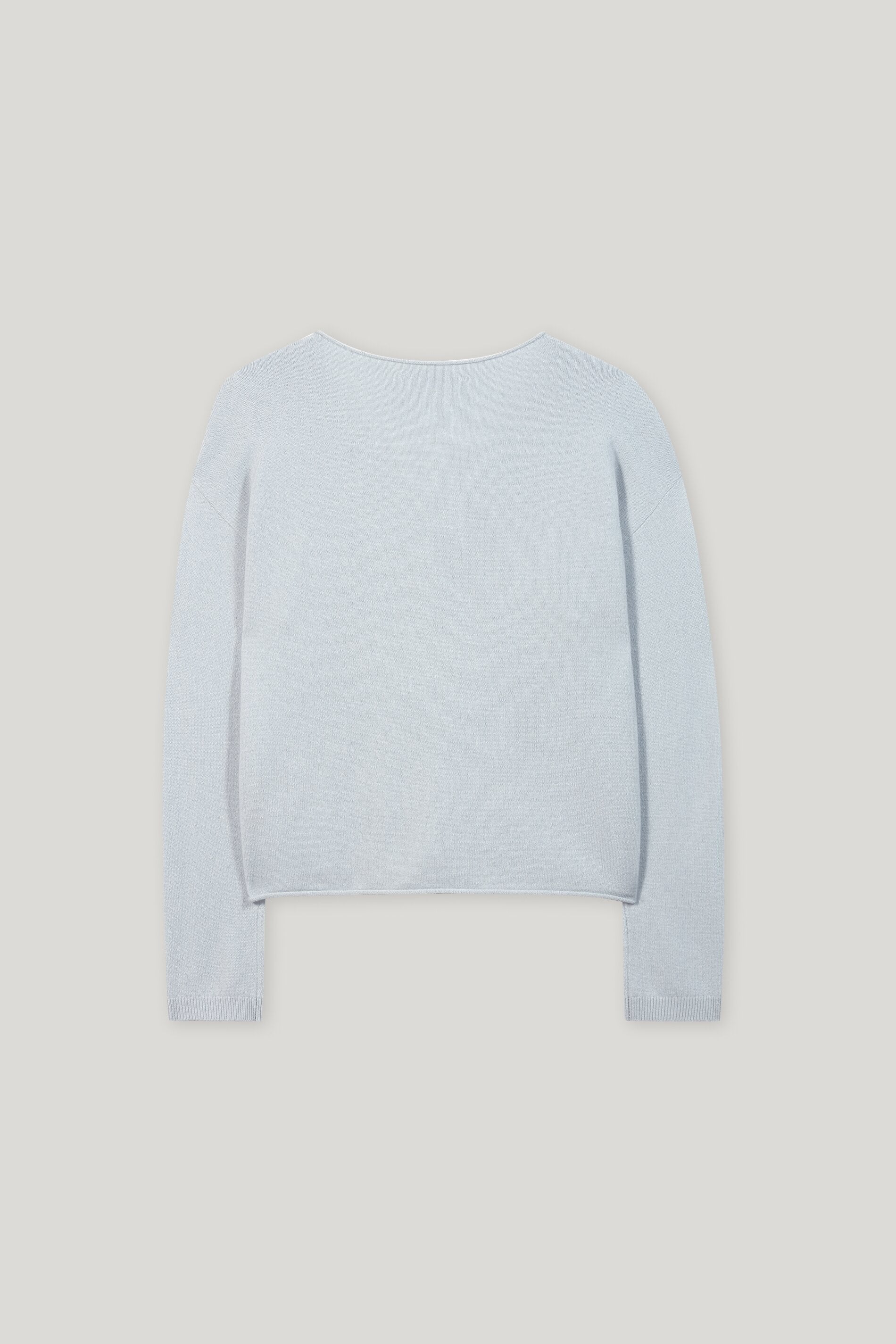 V-Pullover aus Kaschmir-Mix