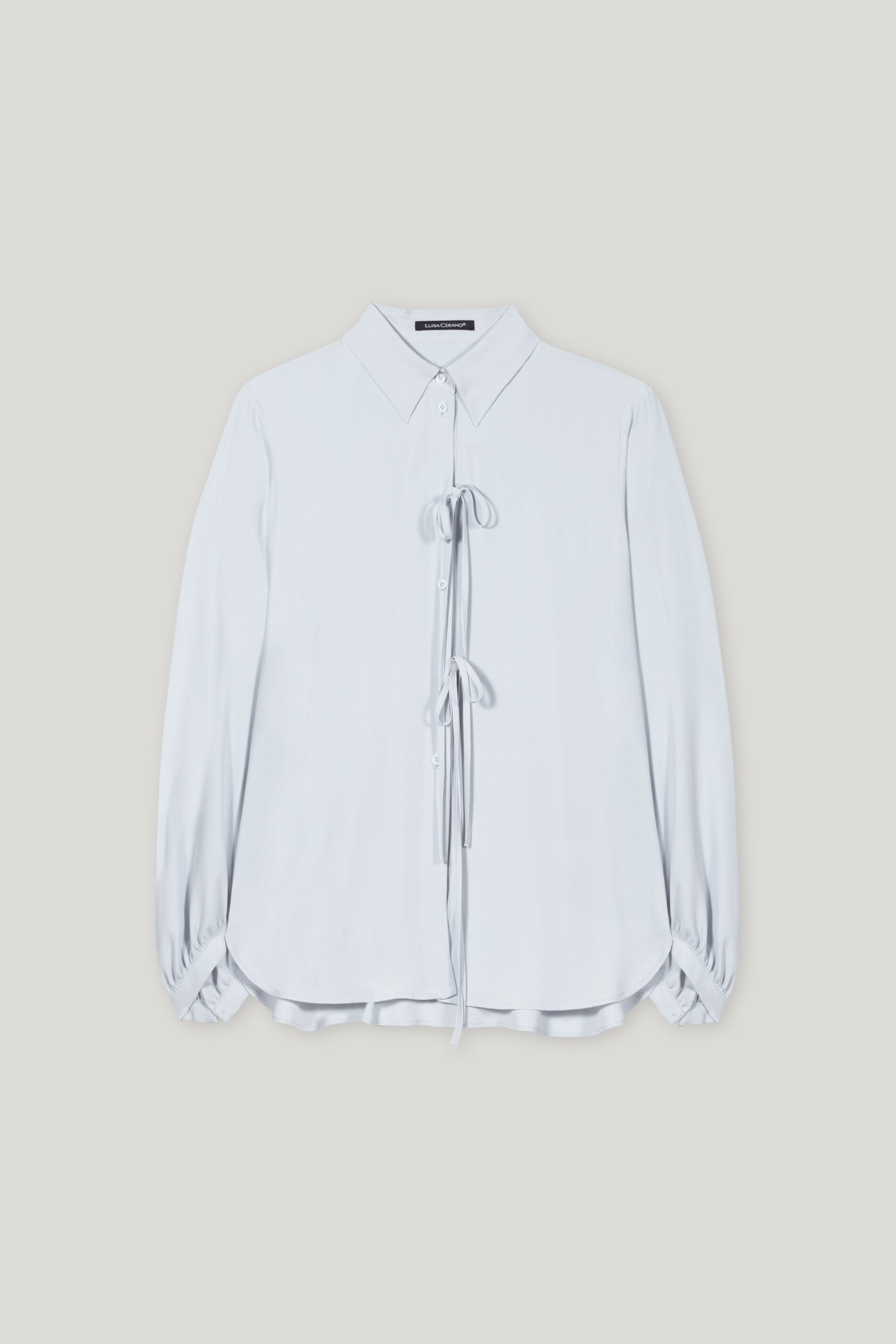 Bluse aus Seiden-Mix