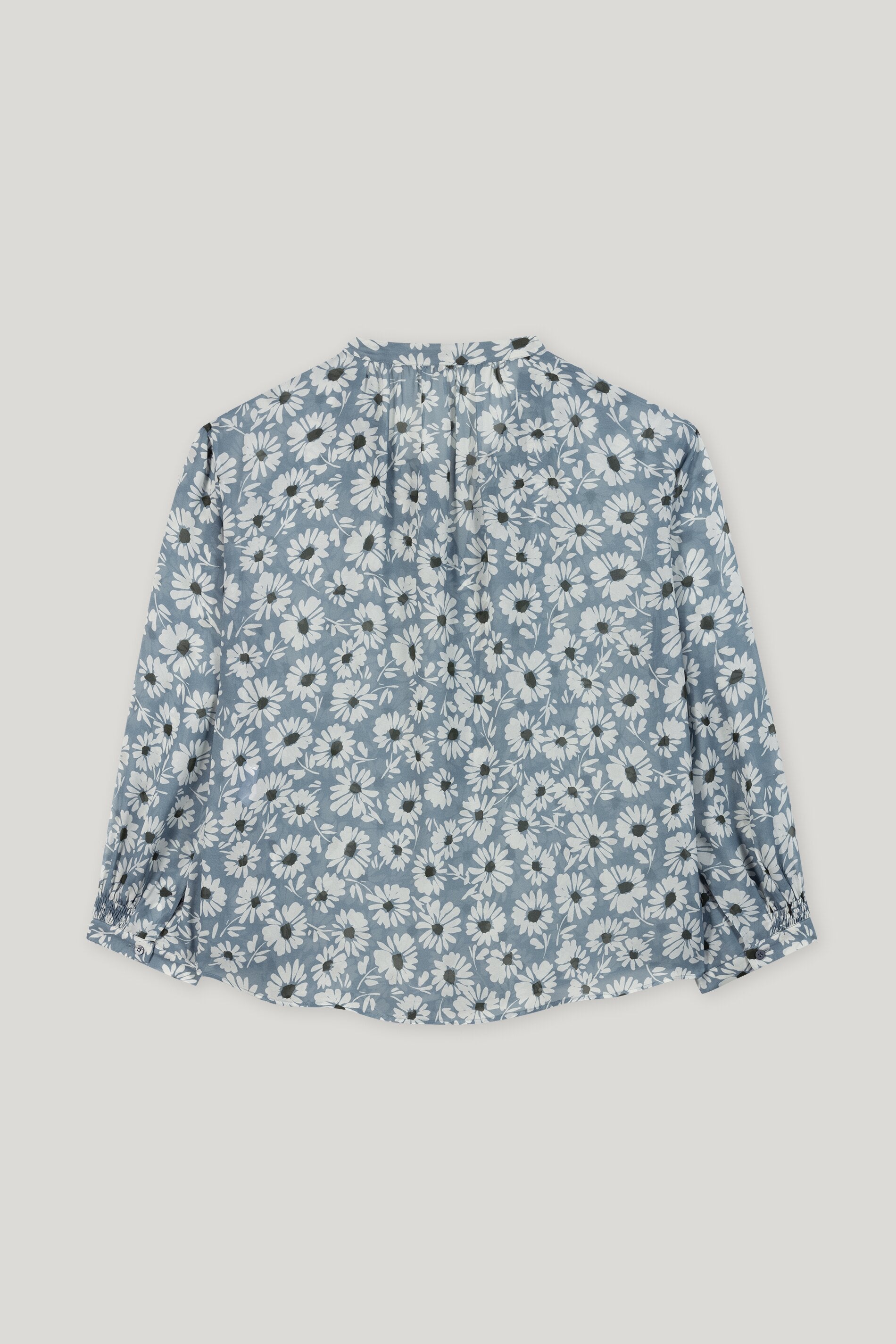 Bluse mit Smart-Flower-Print