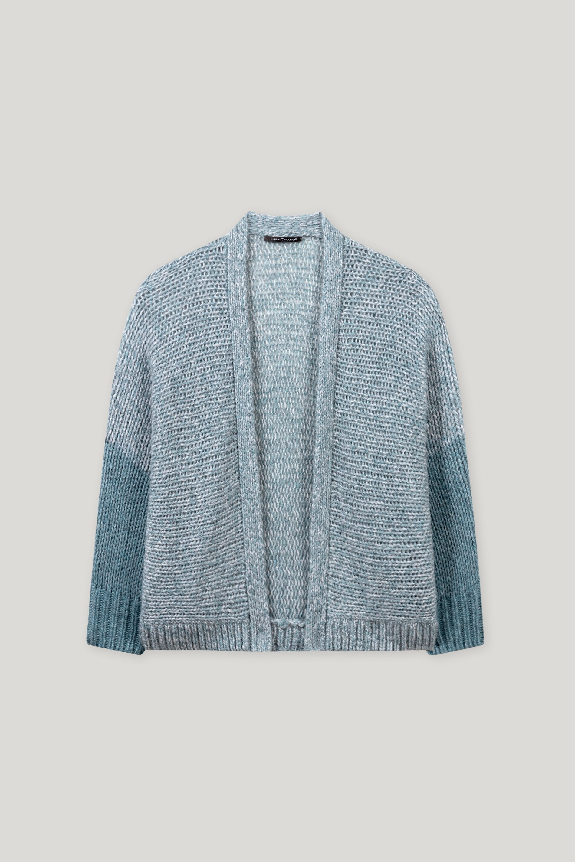 Cardigan mit Degradé-Effekt
