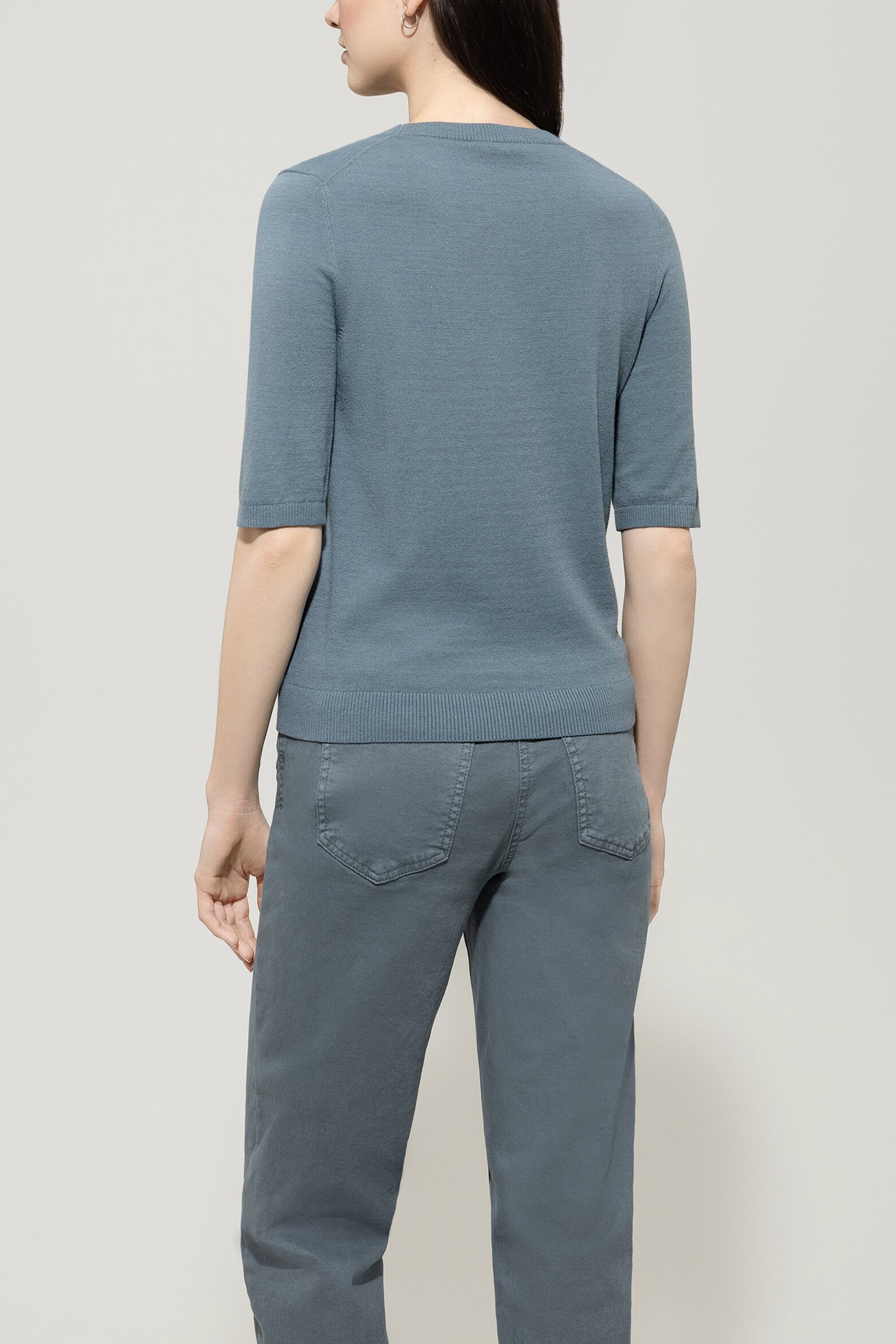 Feinstrick-Pullover