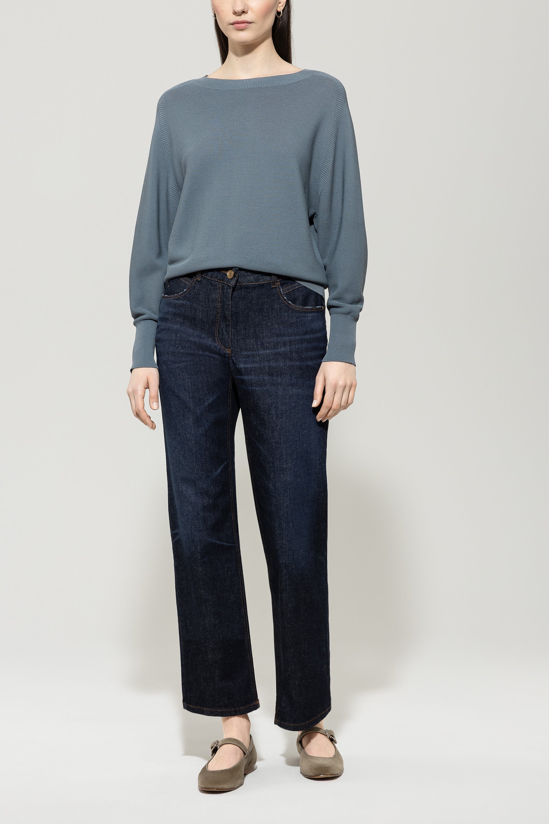 Pullover in Links-Struktur