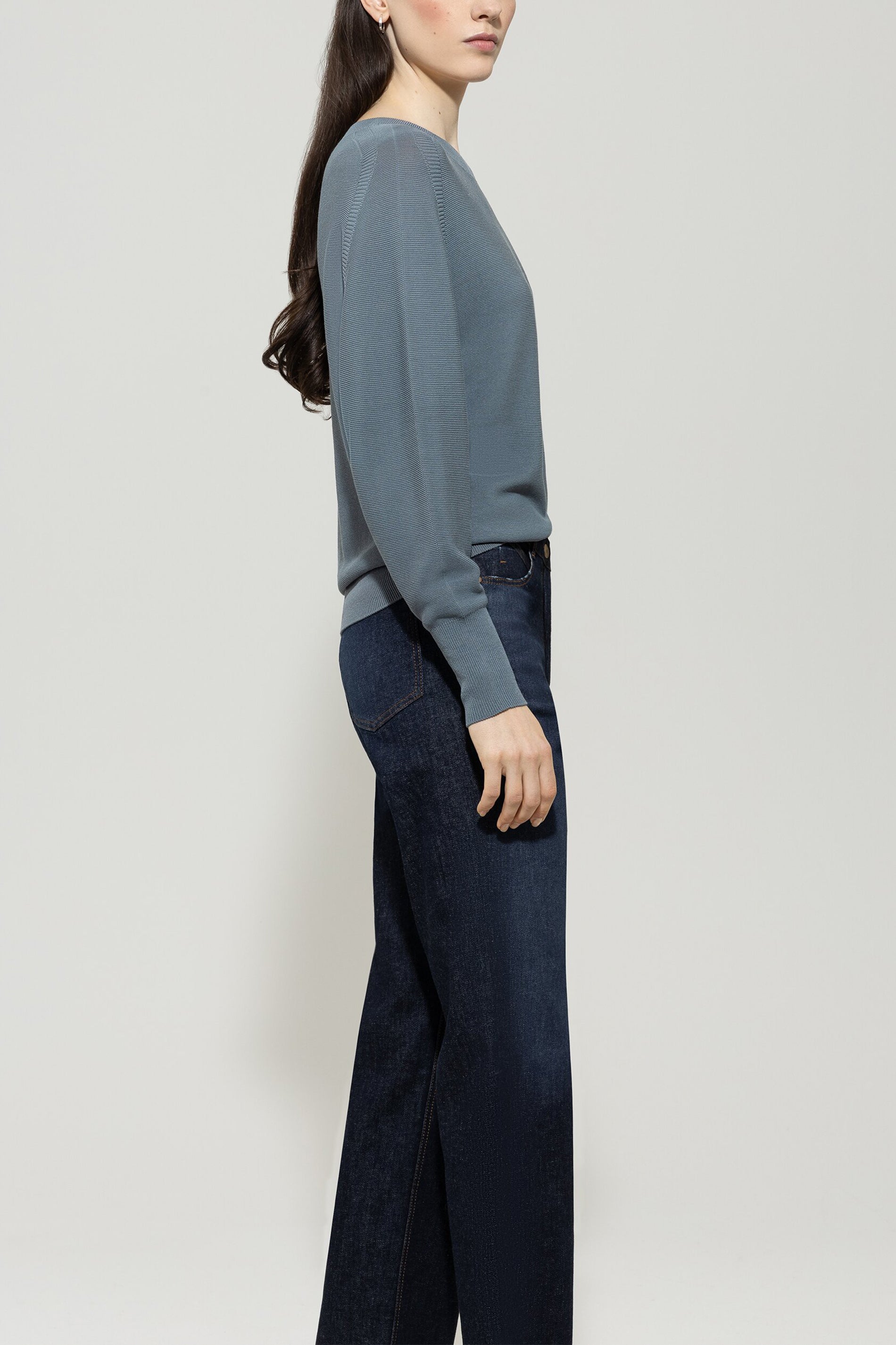 Pullover in Links-Struktur