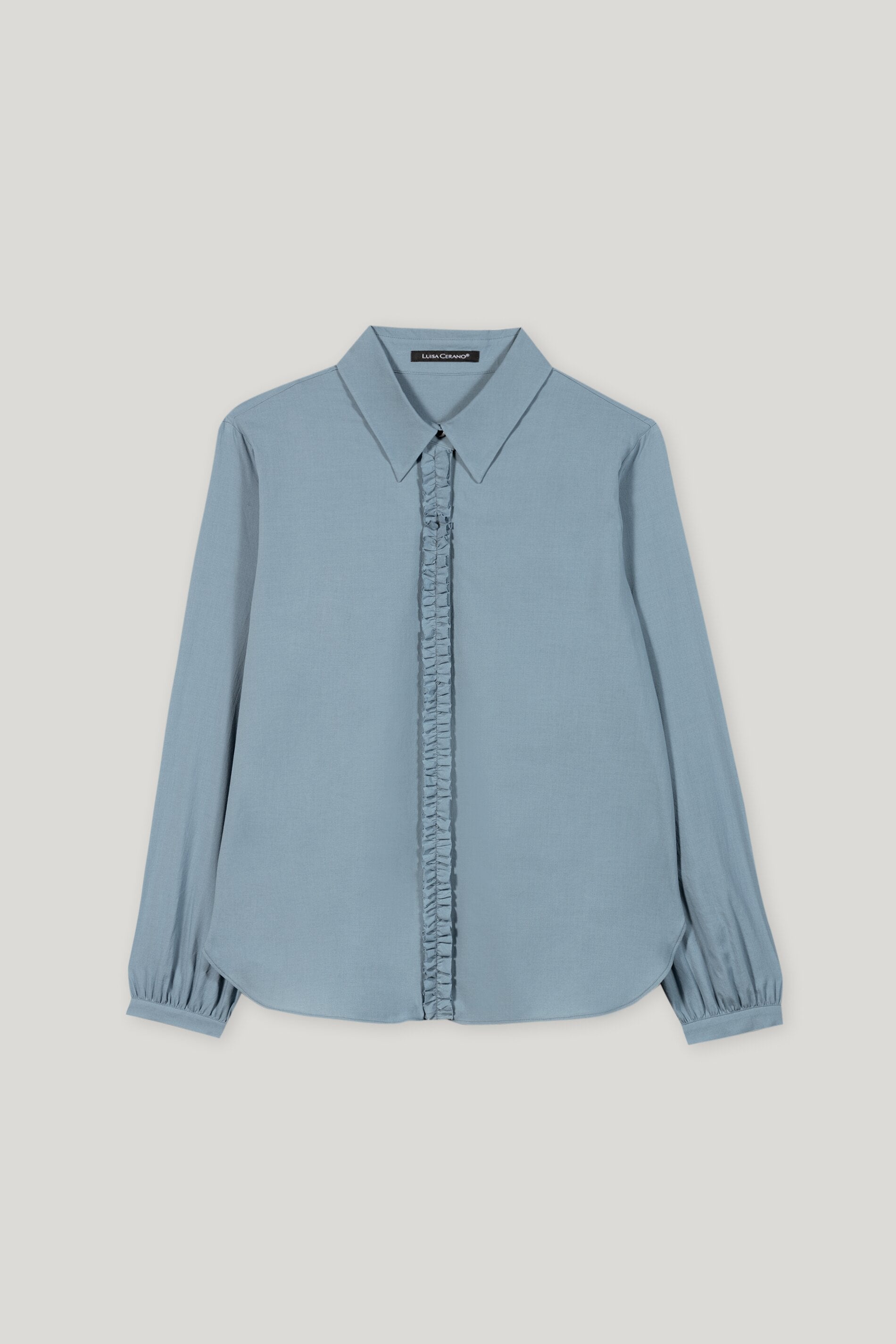 Bluse aus Baumwoll-Voile